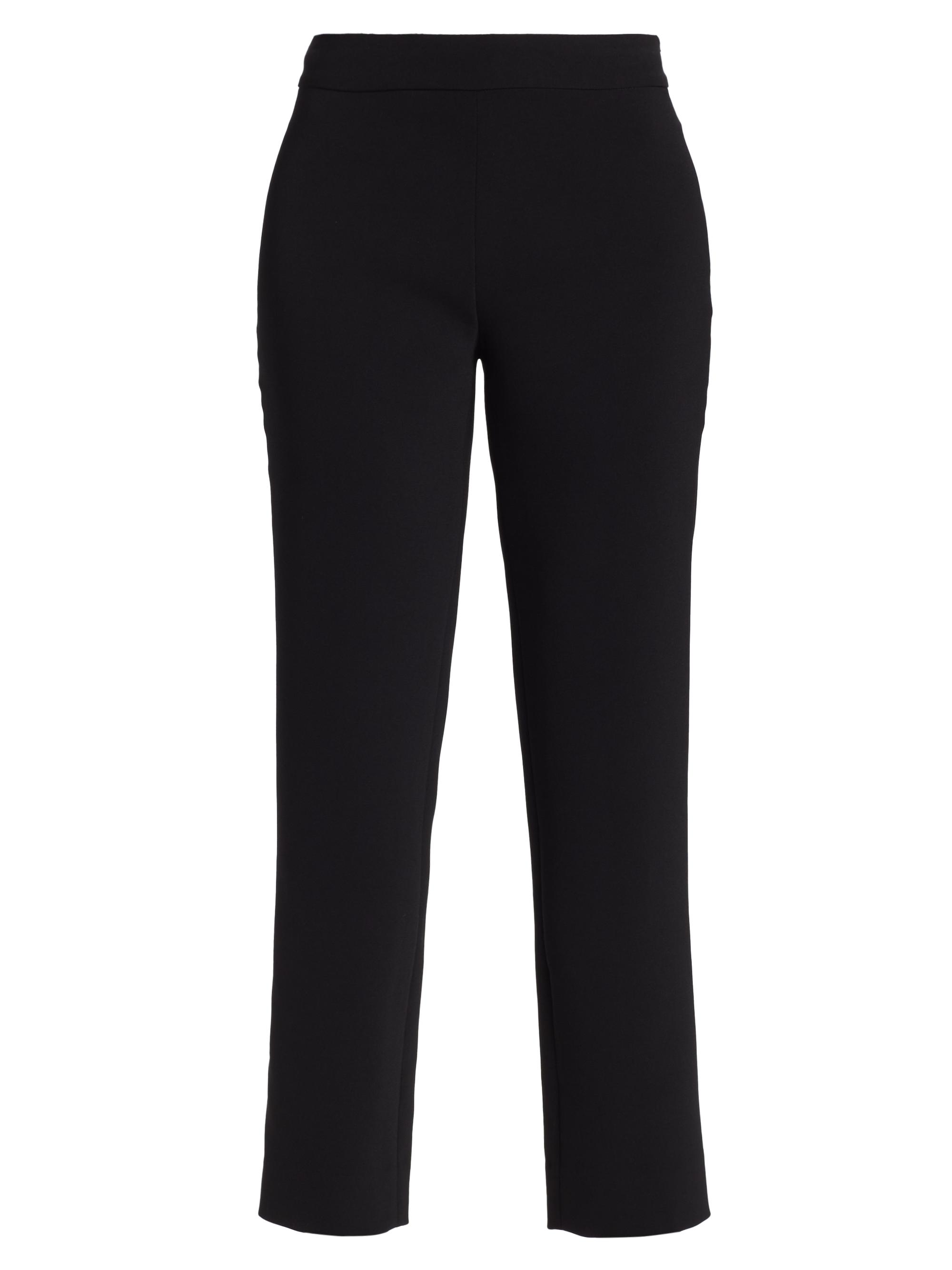 Prabal Gurung Women's Stretch Crepe Straight-Leg Pants - Black