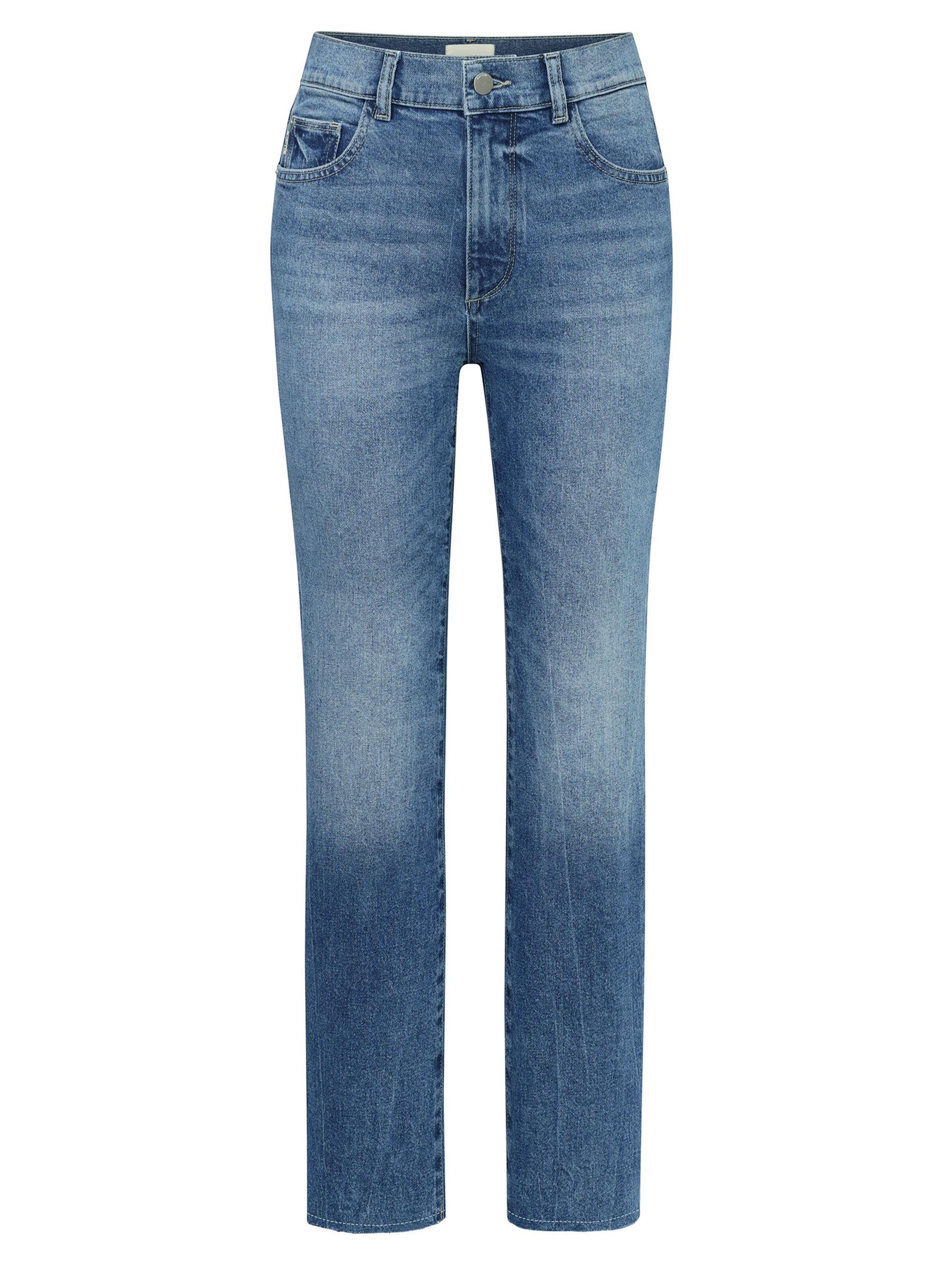 DL1961 Women's Patti Straight Vintage Jeans - Blue