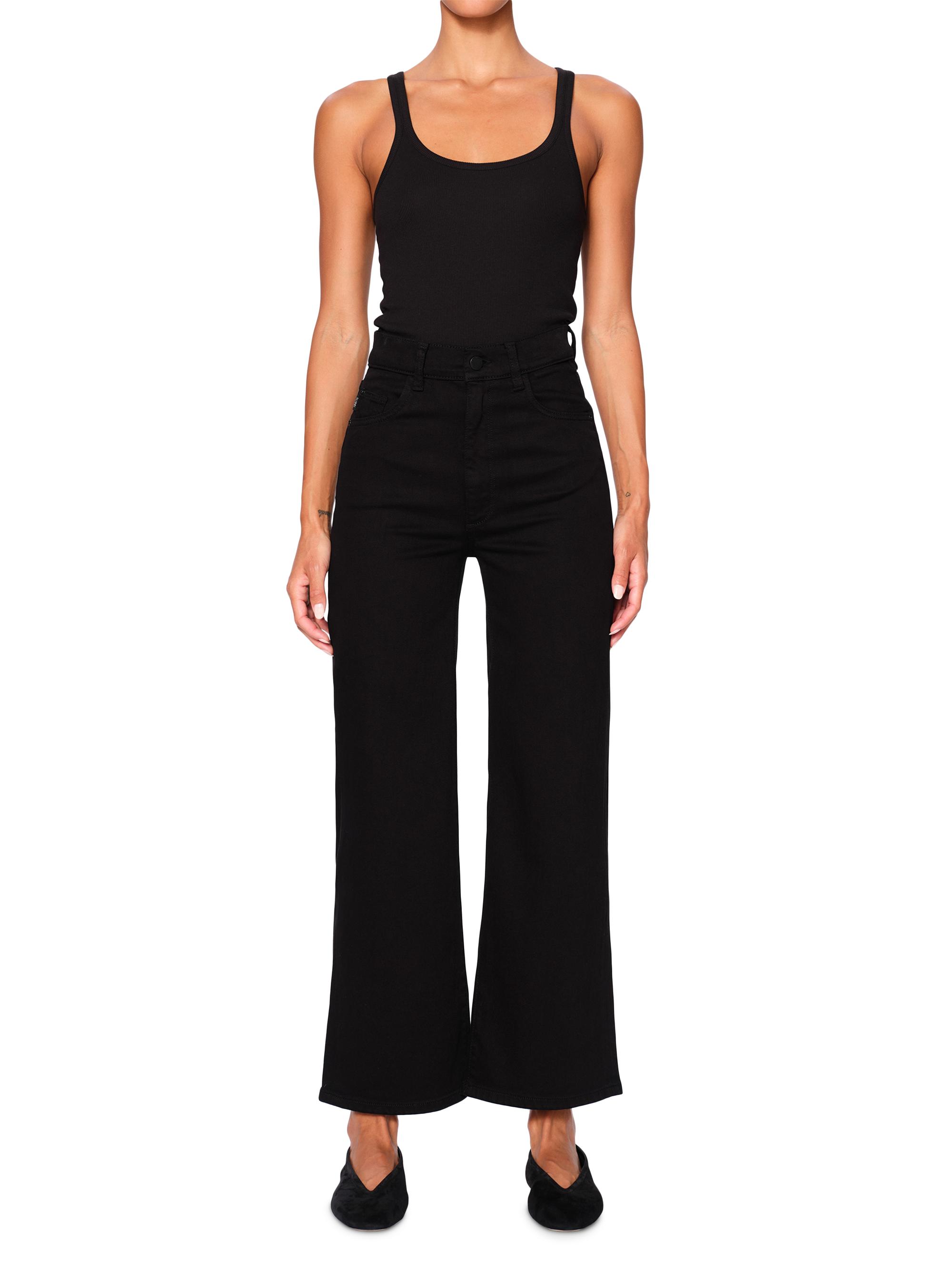 Hepburn Wide Leg in Jet Black main image 1