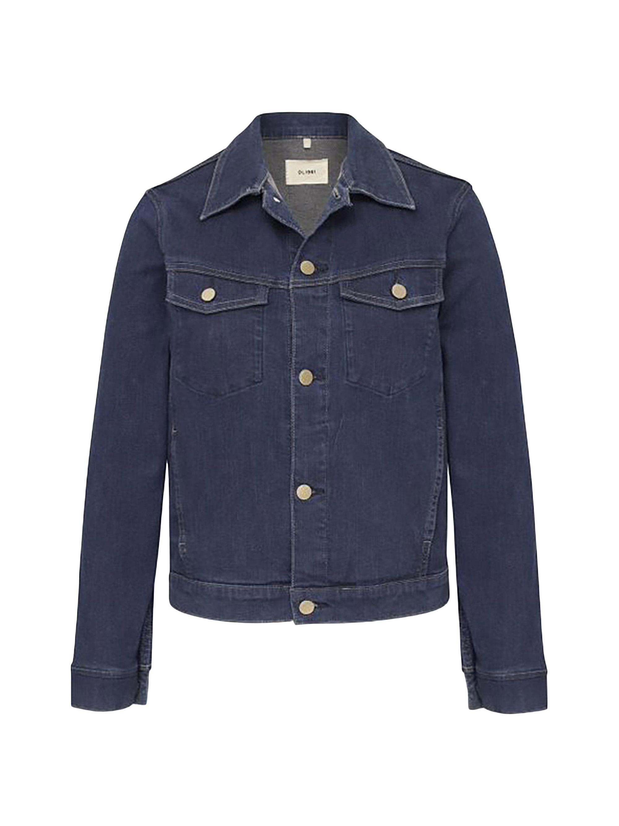 DL1961 Women's Vika Jacket Classic Denim - Mediterranean