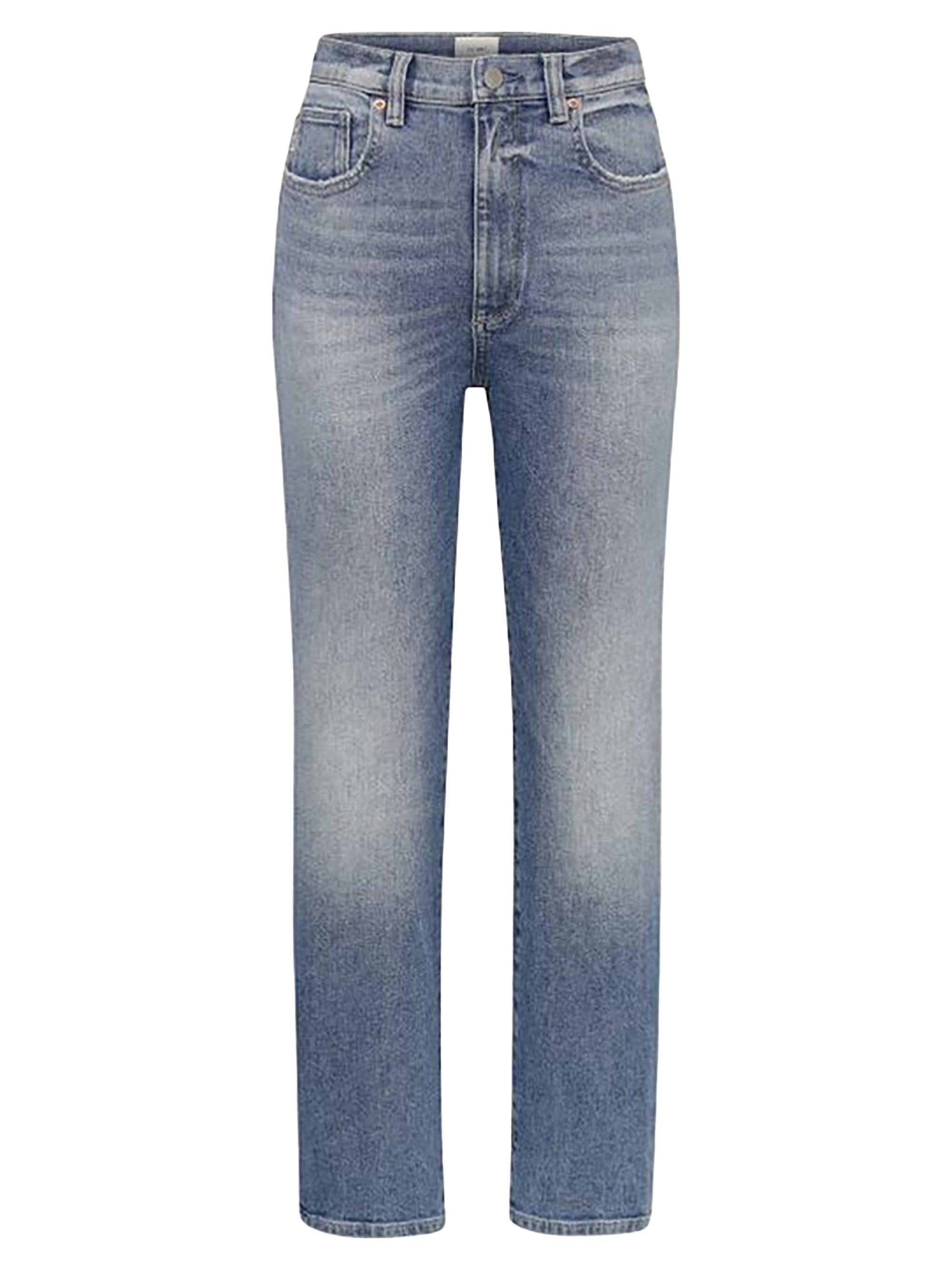 DL1961 Women's Enora Straight Cigarette Jeans - Aged Blue
