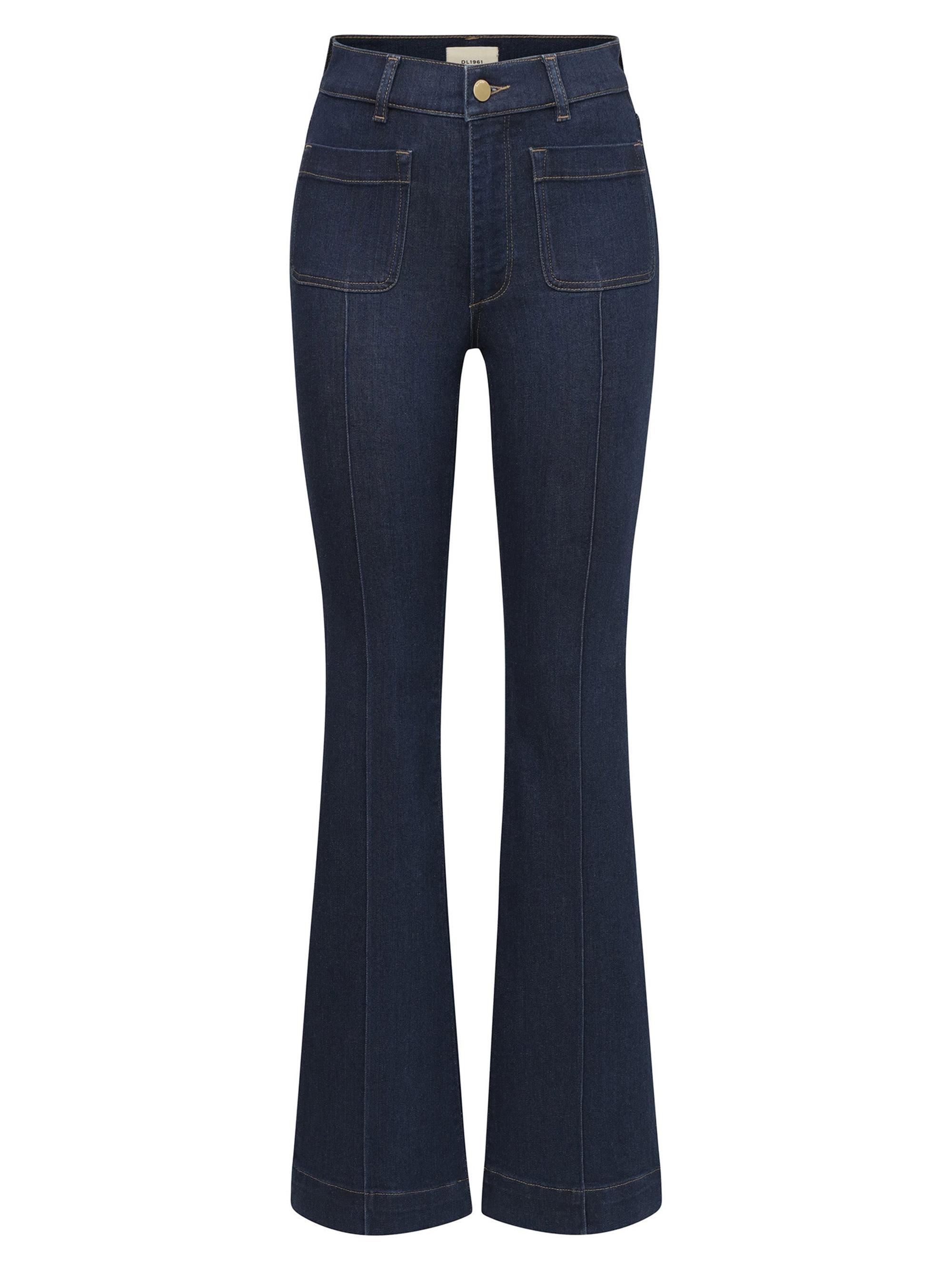 DL1961 Women's Bridget Instasculpt Boot Jeans - Undertow - Women's Clothing