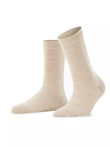 Merino Wool-Blend Crew Socks