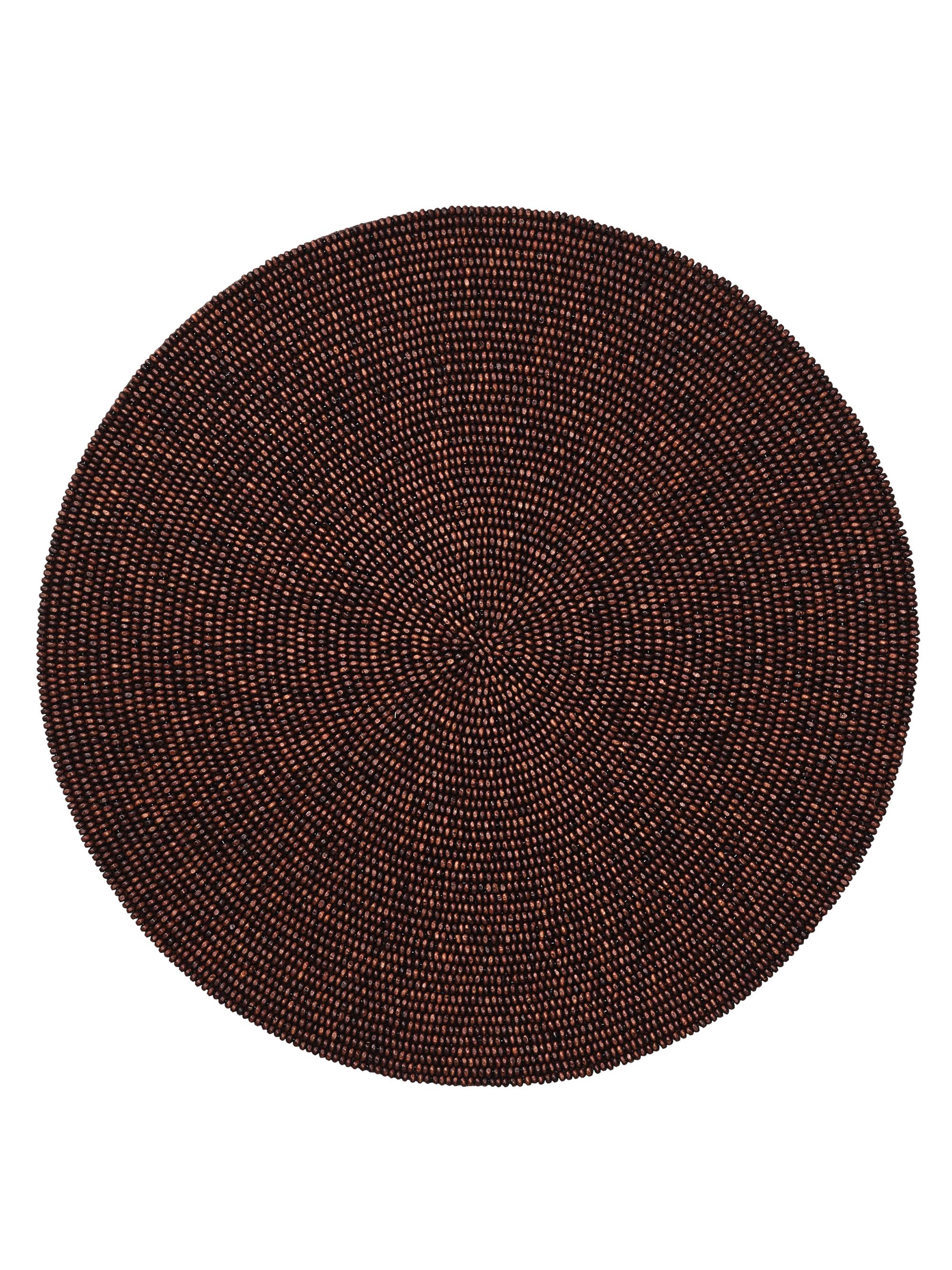 Kim Seybert 4-Piece Spruce Placemats Set - Brown