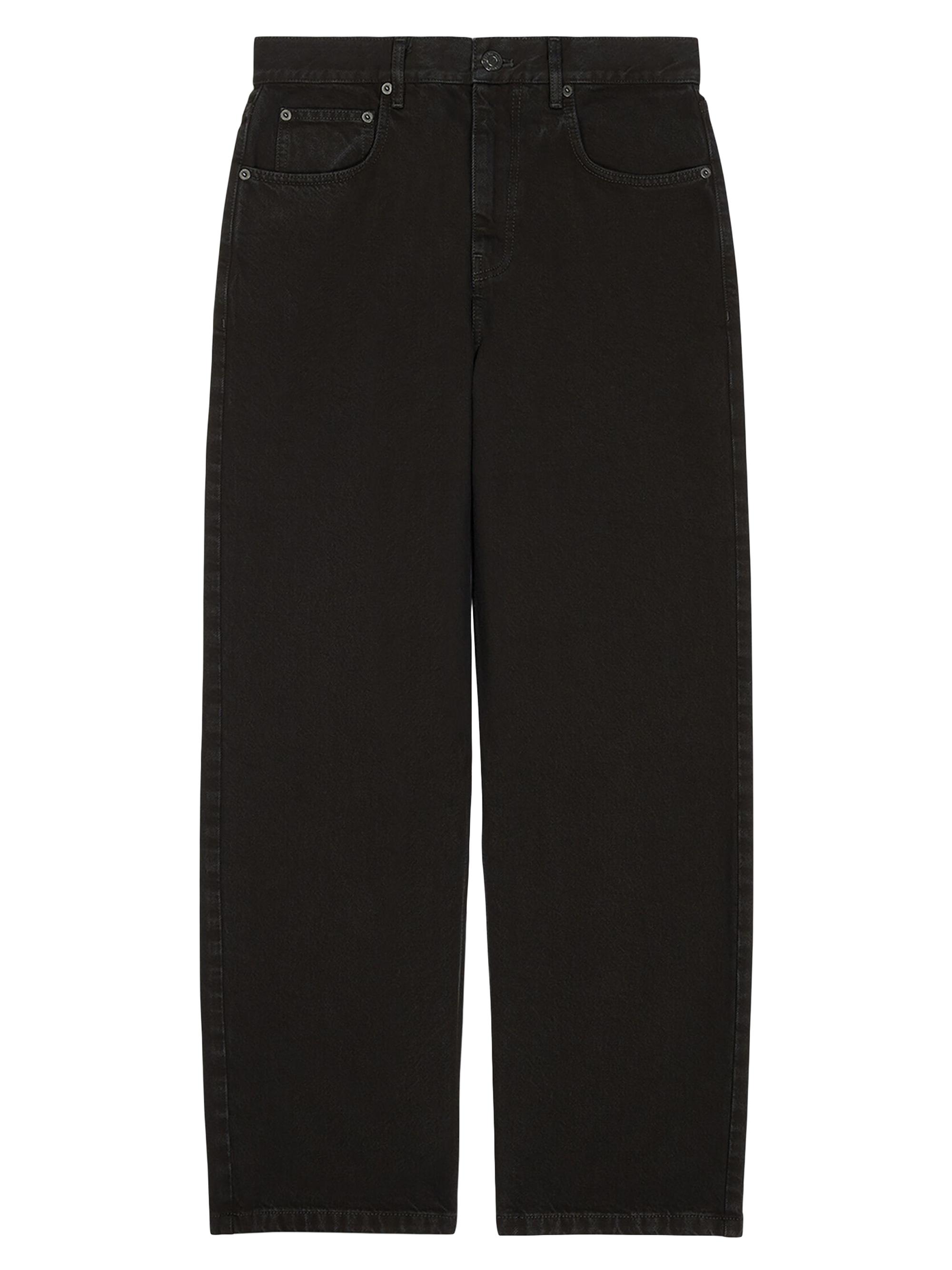 Balenciaga Women's Large Jeans - Pitch Black