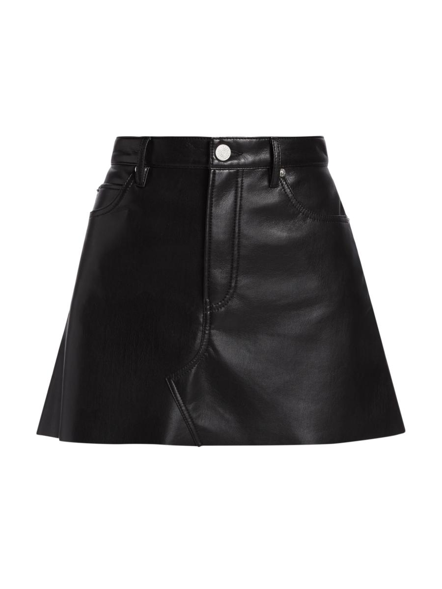 VENICEW Black Gathered Miniskirt ミニスカート VENICEW Black Gathered Miniskirt ミニスカート