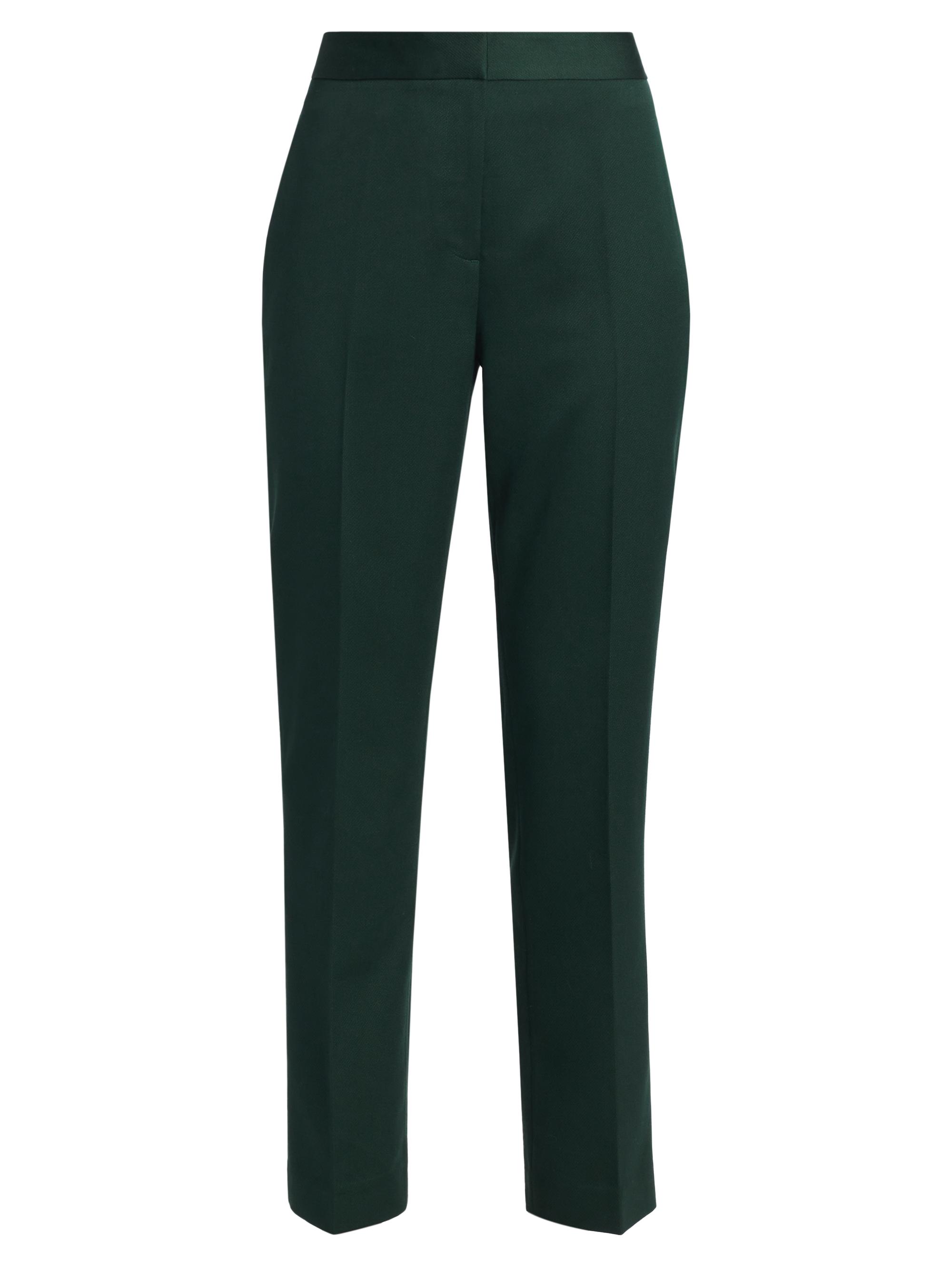 Elie Tahari Women's The Emmy Straight-Leg Pants - Emerald