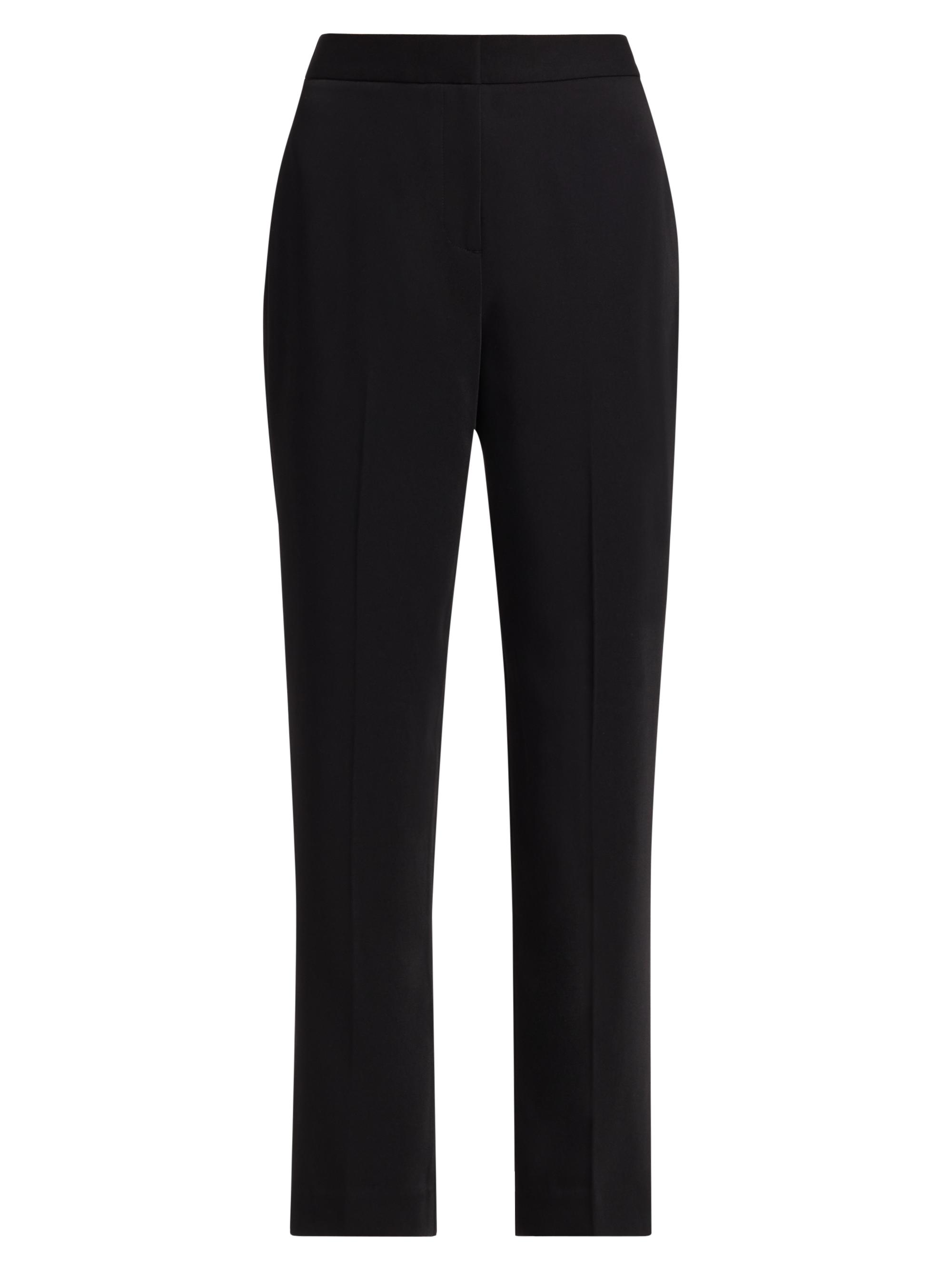 Elie Tahari Women's Blair Crepe Straight-Leg Pants - Noir