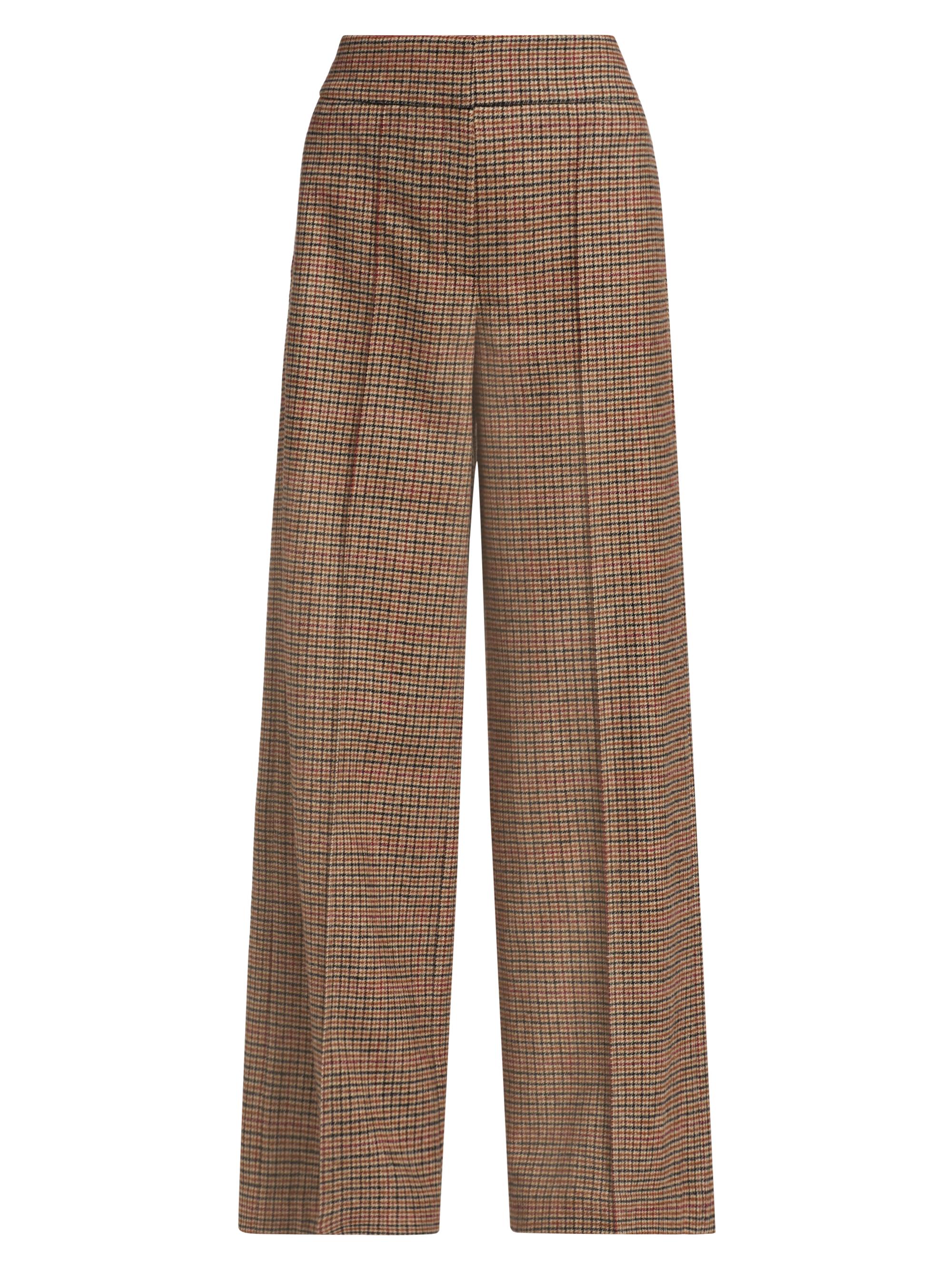 Elie Tahari Women's Barnet Plaid Wool-Blend Pants - Barnet Plaid
