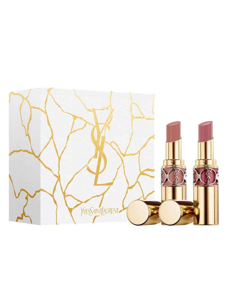 Yves Saint Laurent OR ROUGE サンプルセット Yves Saint Laurent Rouge Pur Couture Red Ensemble Gift Set