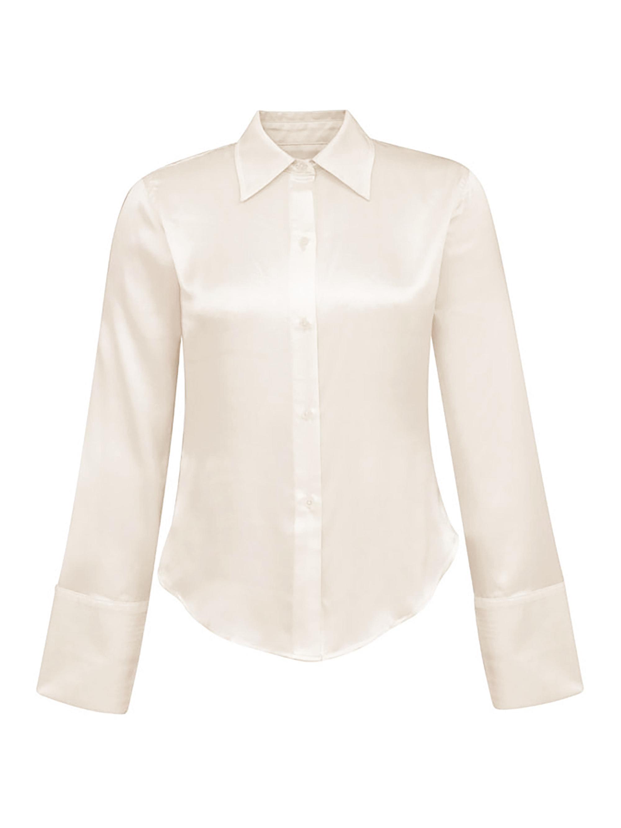 DL1961 Women's Lisette Shirt - Alabaster