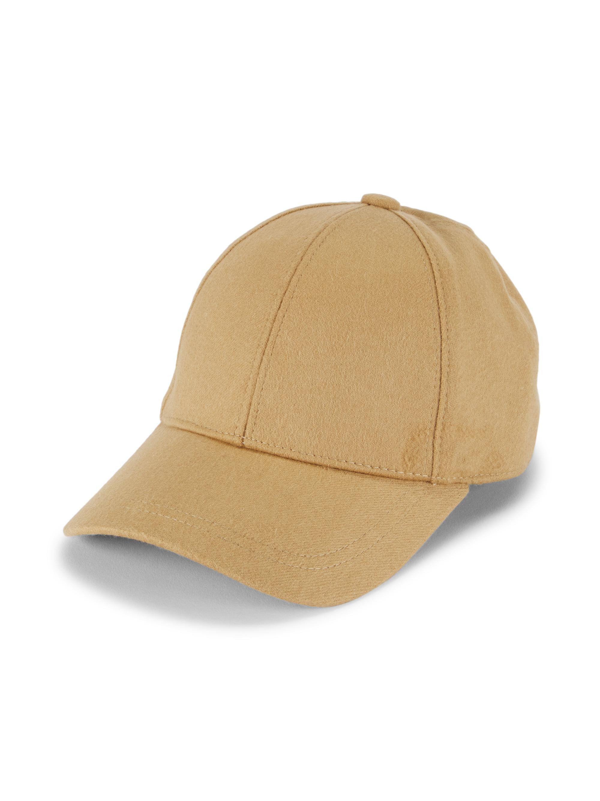 Vince Women's Cashmere Baseball Cap - Camel