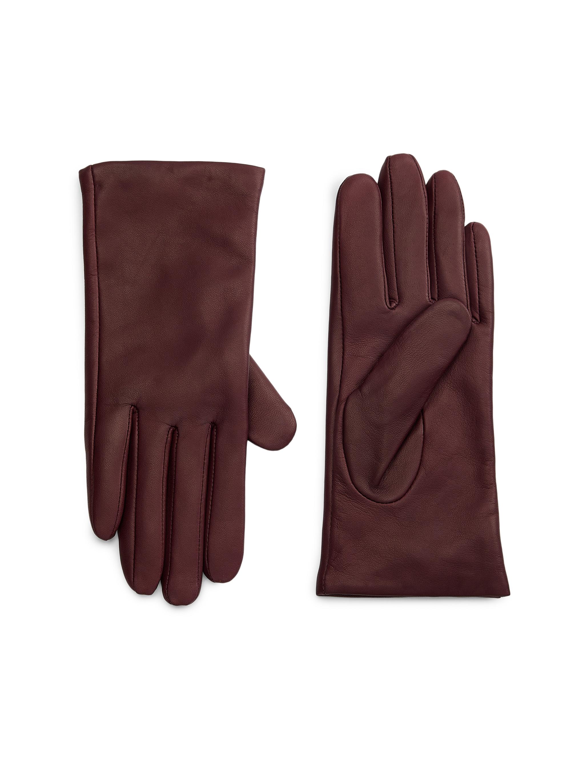 Polo Ralph Lauren Pickstitched Leather Touch Gloves | Saks Fifth
