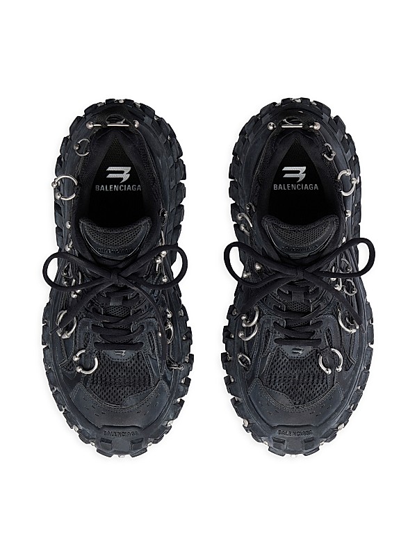 Shop Balenciaga Bouncer Screw Sneakers With Piercings | Saks Shop Balenciaga Bouncer Screw Sneakers With Piercings | Saks