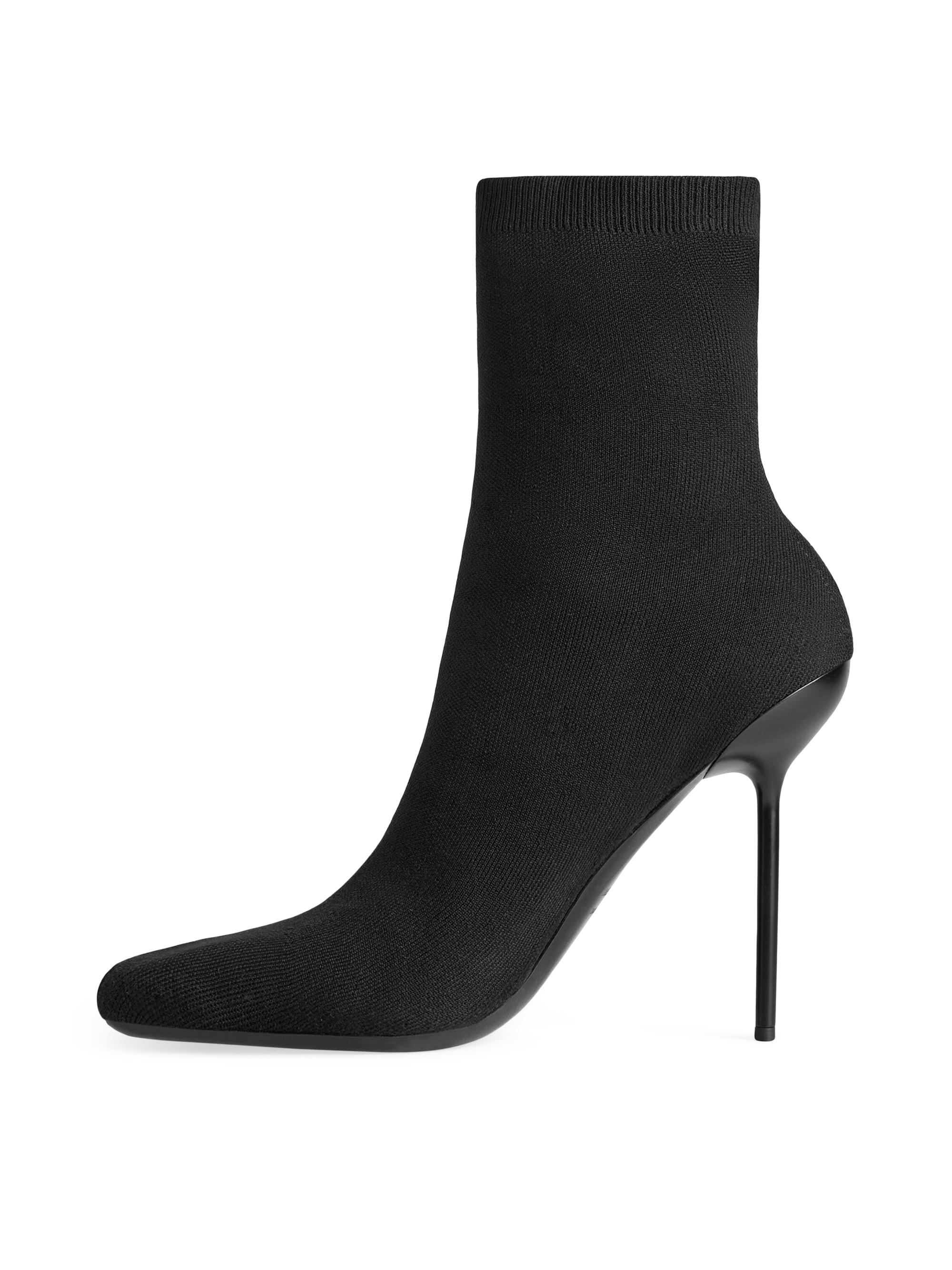 110mm Skye Knit Ankle Boots