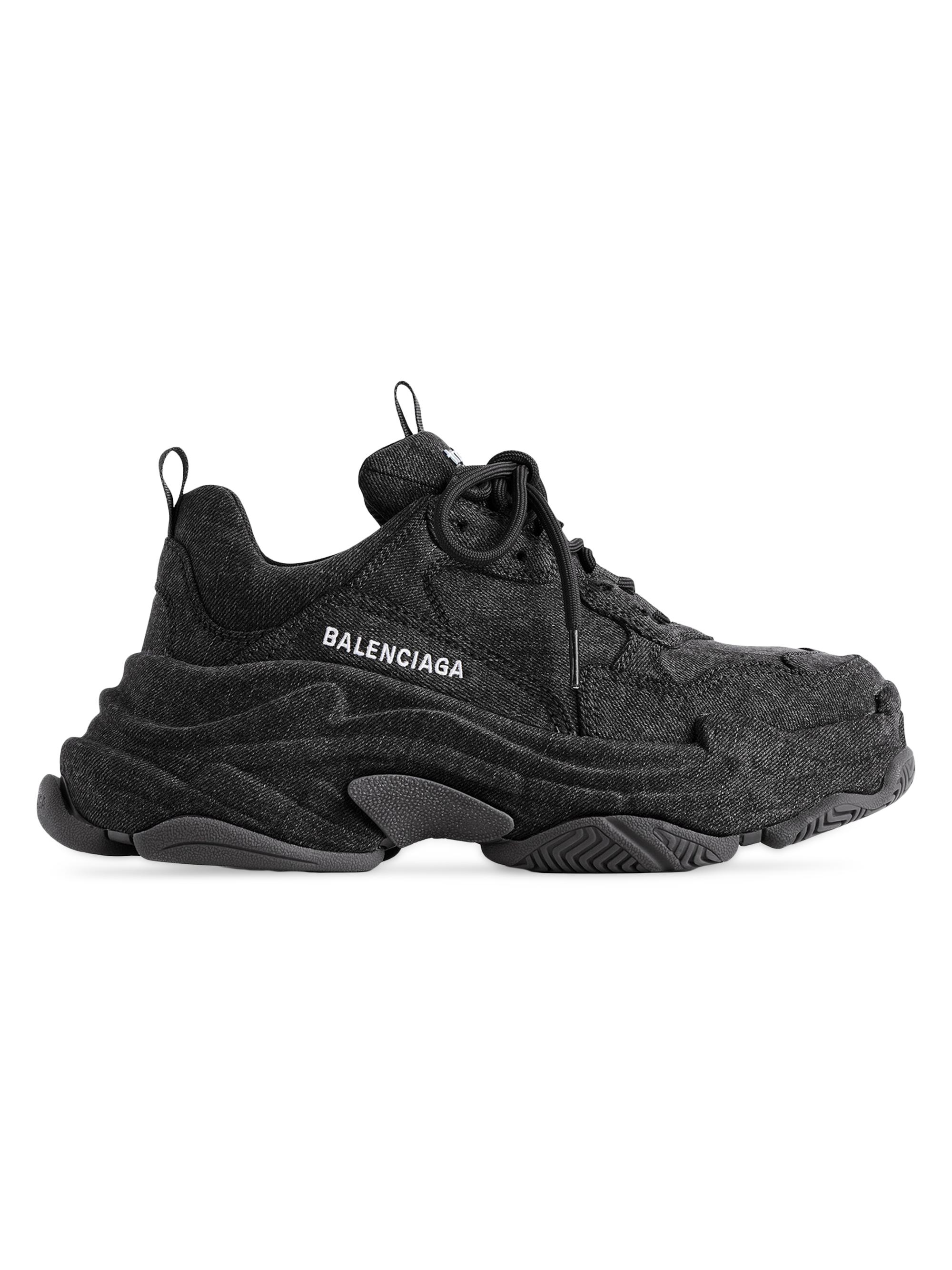 Balenciaga Triple S Sneaker Denim | Saks Fifth Avenue