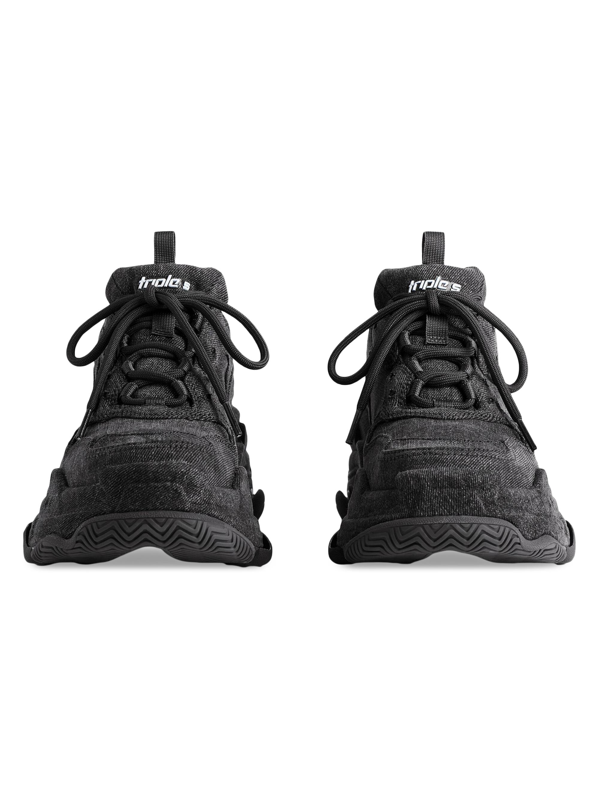Balenciaga Triple S Sneakers Denim | Saks Fifth Avenue