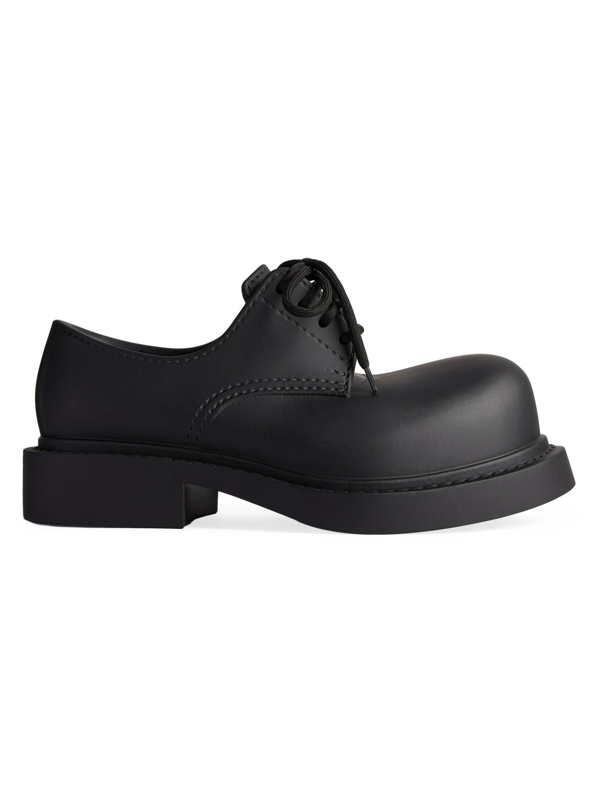 Balenciaga Women's Steroid Derby Shoes - Black