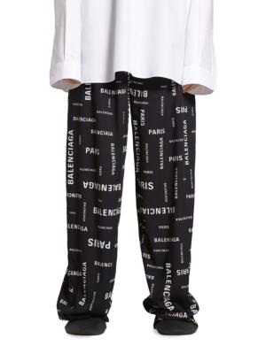 Balenciaga Pyjama Pants in Black