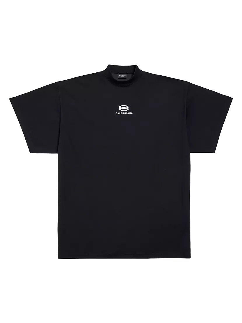 Shop Balenciaga Unity Sports Icon Deconstructed T-Shirt Shop Balenciaga Unity Sports Icon Deconstructed T-Shirt