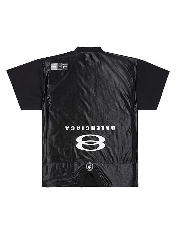 Shop Balenciaga Unity Sports Icon Deconstructed T-Shirt Shop Balenciaga Unity Sports Icon Deconstructed T-Shirt