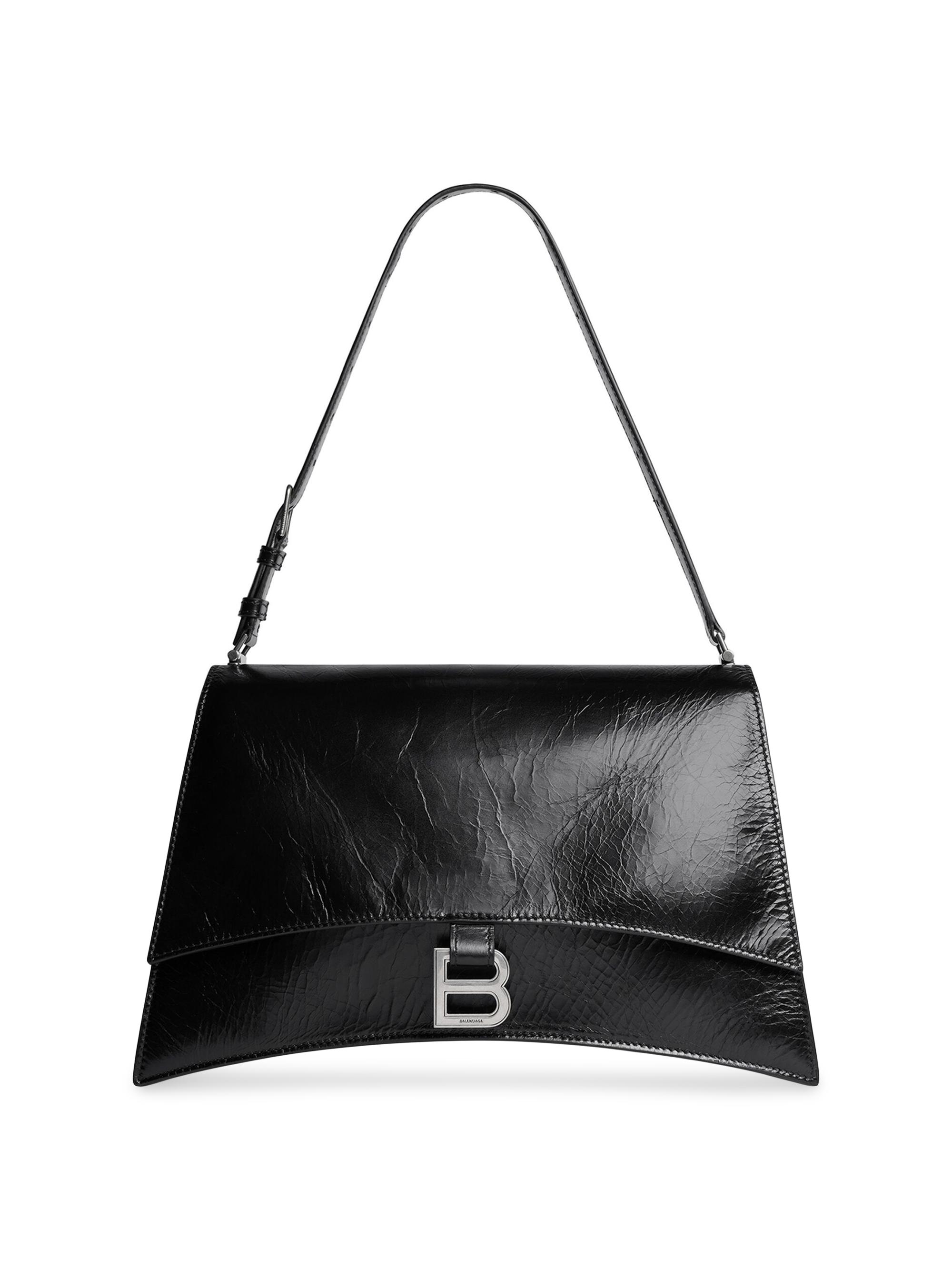 Balenciaga Women's Crush  Sling Bag - Black