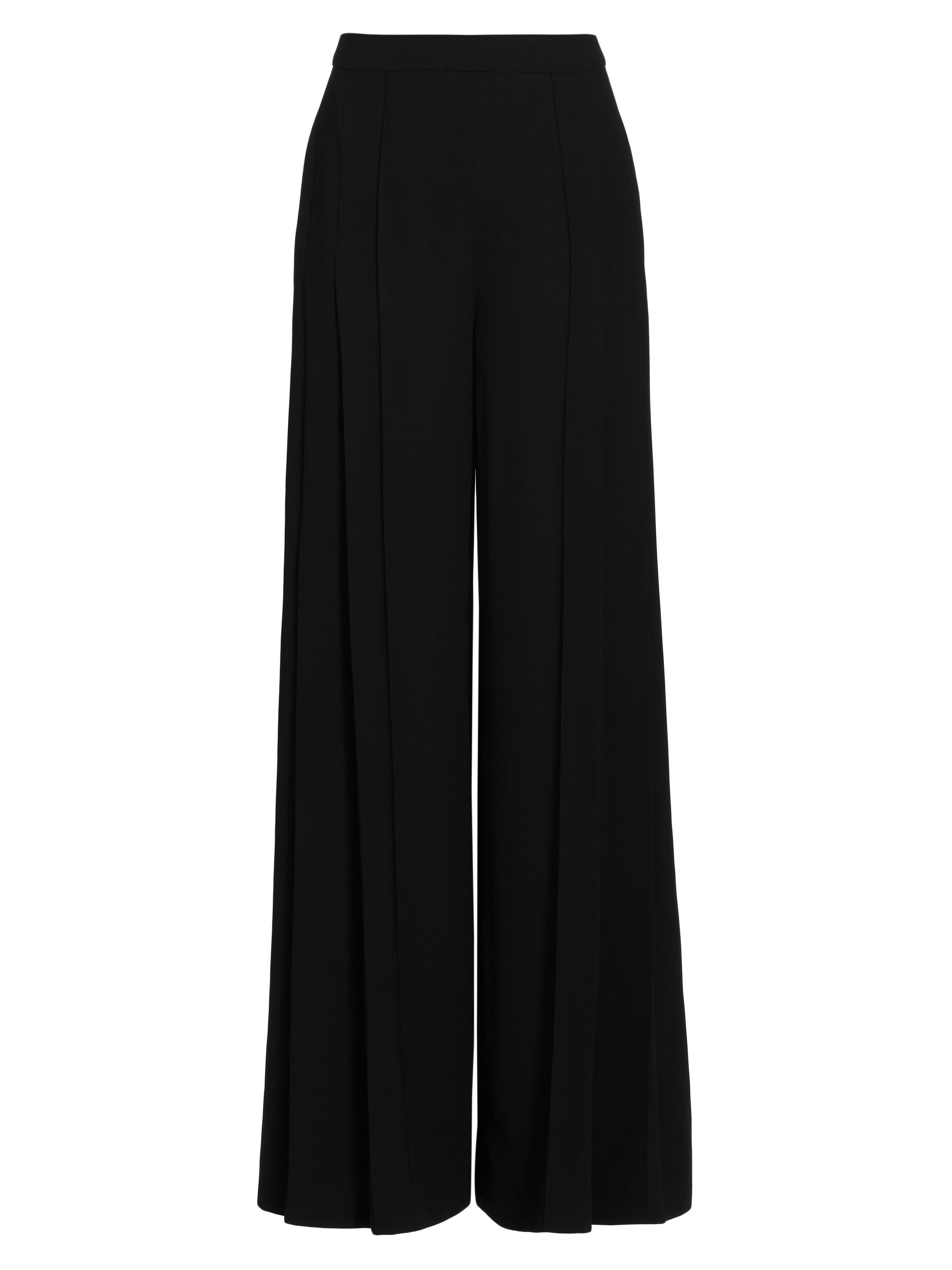 Carolina Herrera Women's Chalet Wide-Leg Pants - Black Pearl