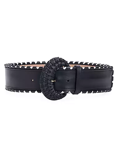 Chalet Woven Leather Belt