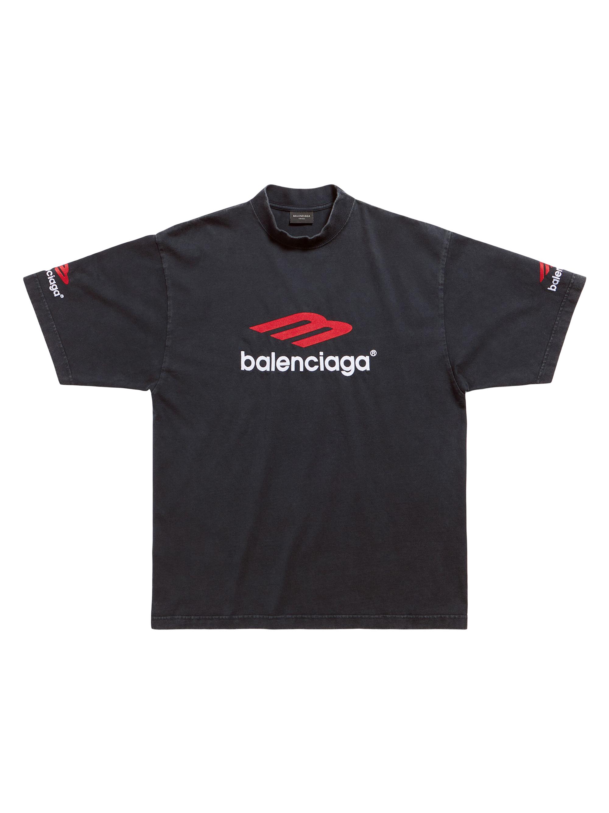 balenciaga t shirt red