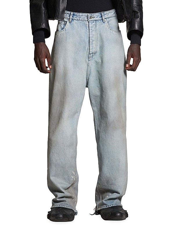 Shop Balenciaga Baggy Jeans | Saks Fifth Avenue Shop Balenciaga Baggy Jeans | Saks Fifth Avenue