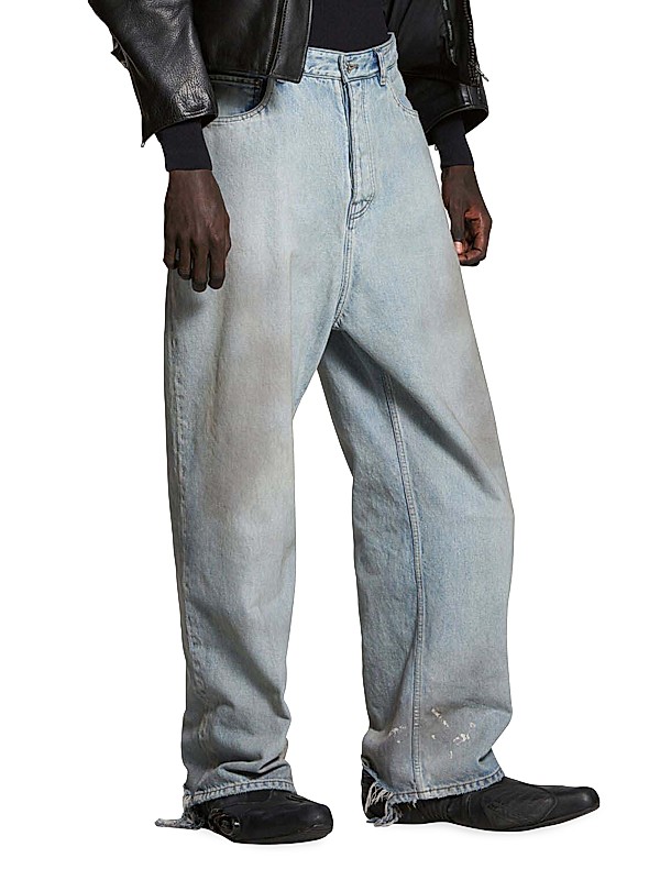 Shop Balenciaga Baggy Jeans | Saks Fifth Avenue Shop Balenciaga Baggy Jeans | Saks Fifth Avenue