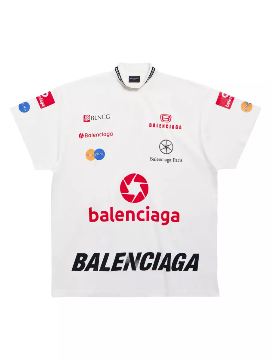 Shop Balenciaga Top League T-shirt Oversized | Saks Fifth Avenue Shop Balenciaga Top League T-shirt Oversized | Saks Fifth Avenue