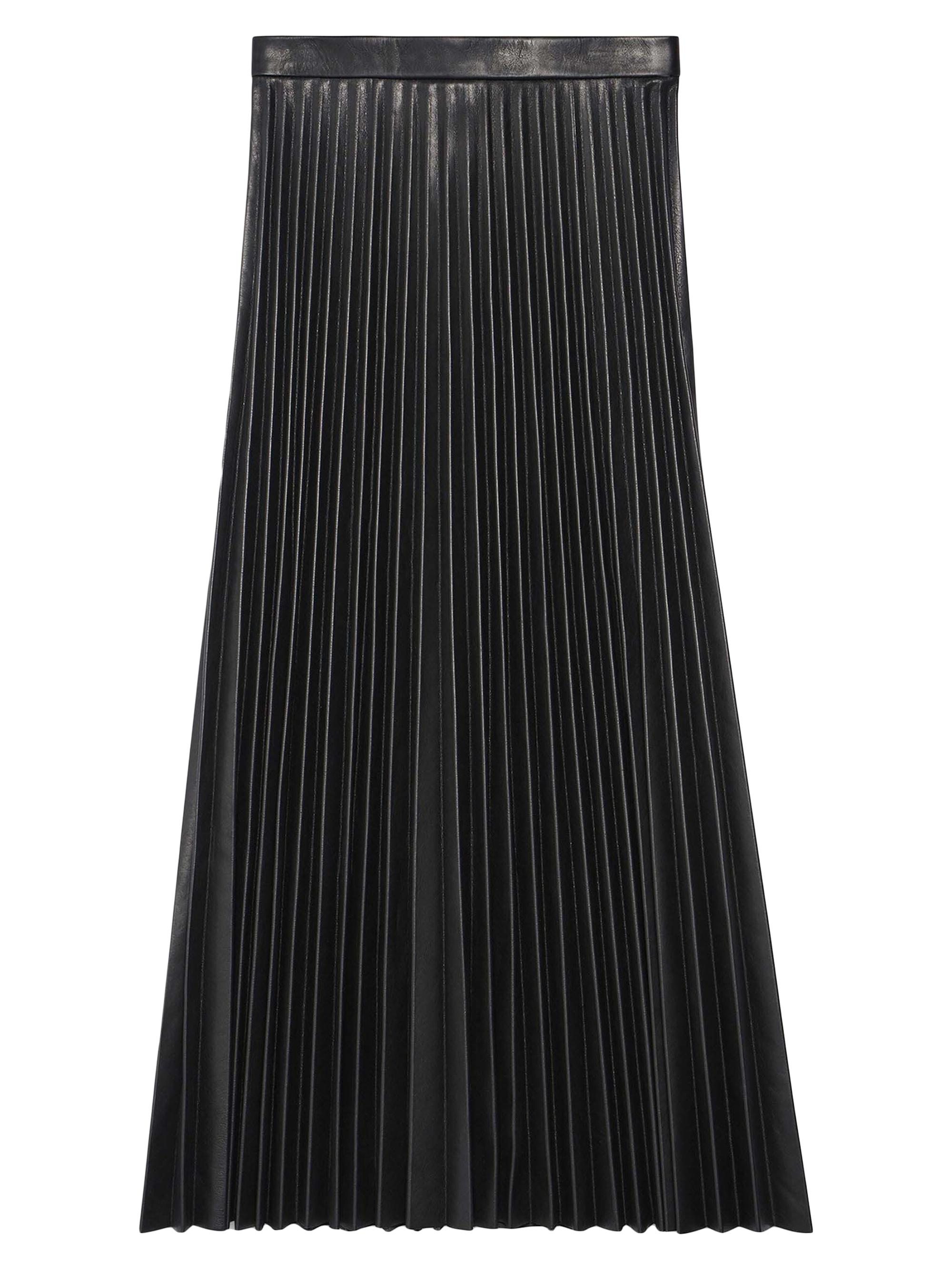 Balenciaga Women's Pleated Skirt - Black