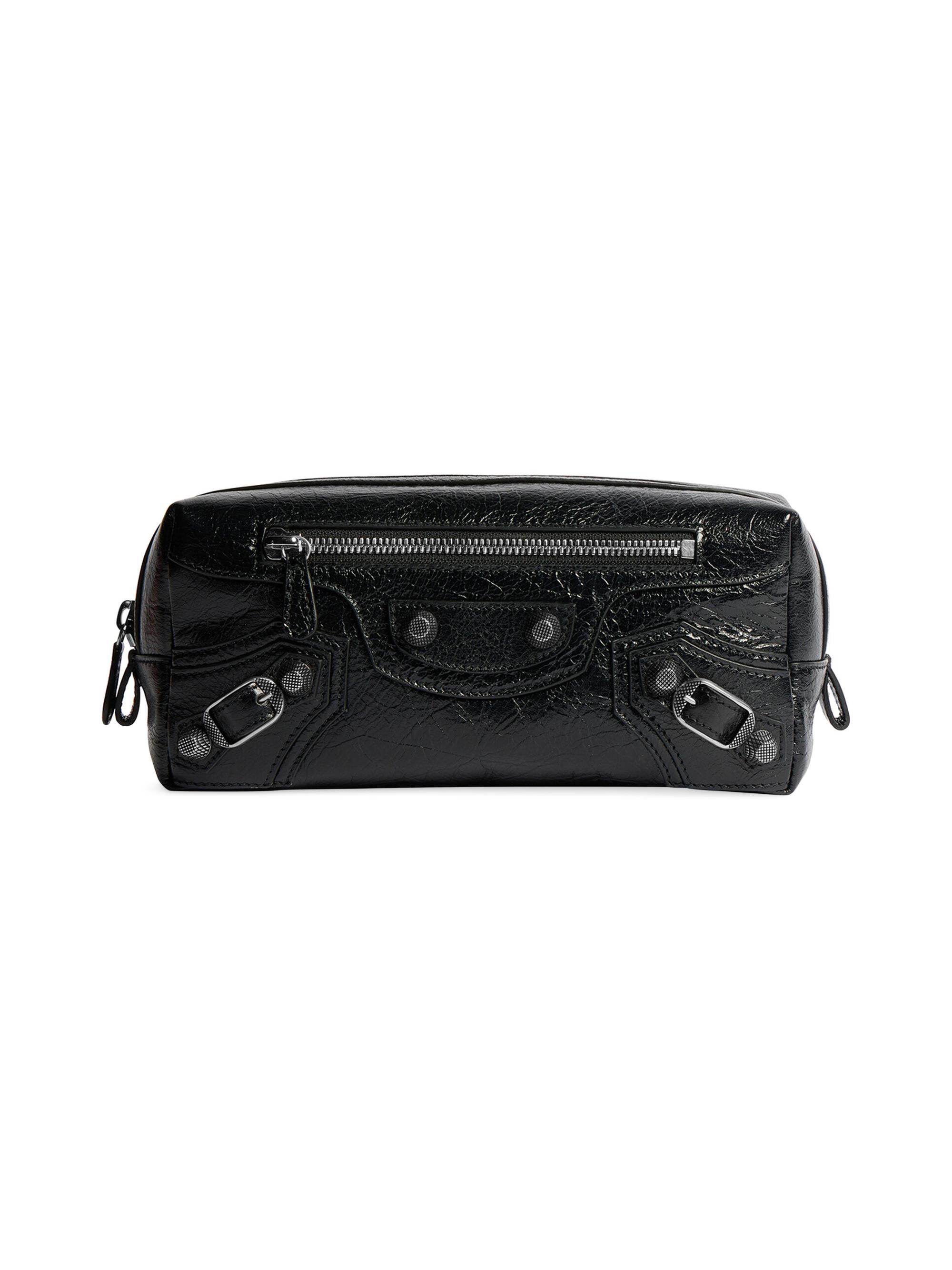 Balenciaga Men's Le Cagole Men Toiletry Pouch - Black