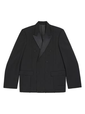 Jil Sander deconstructed single-breasted blazer - White