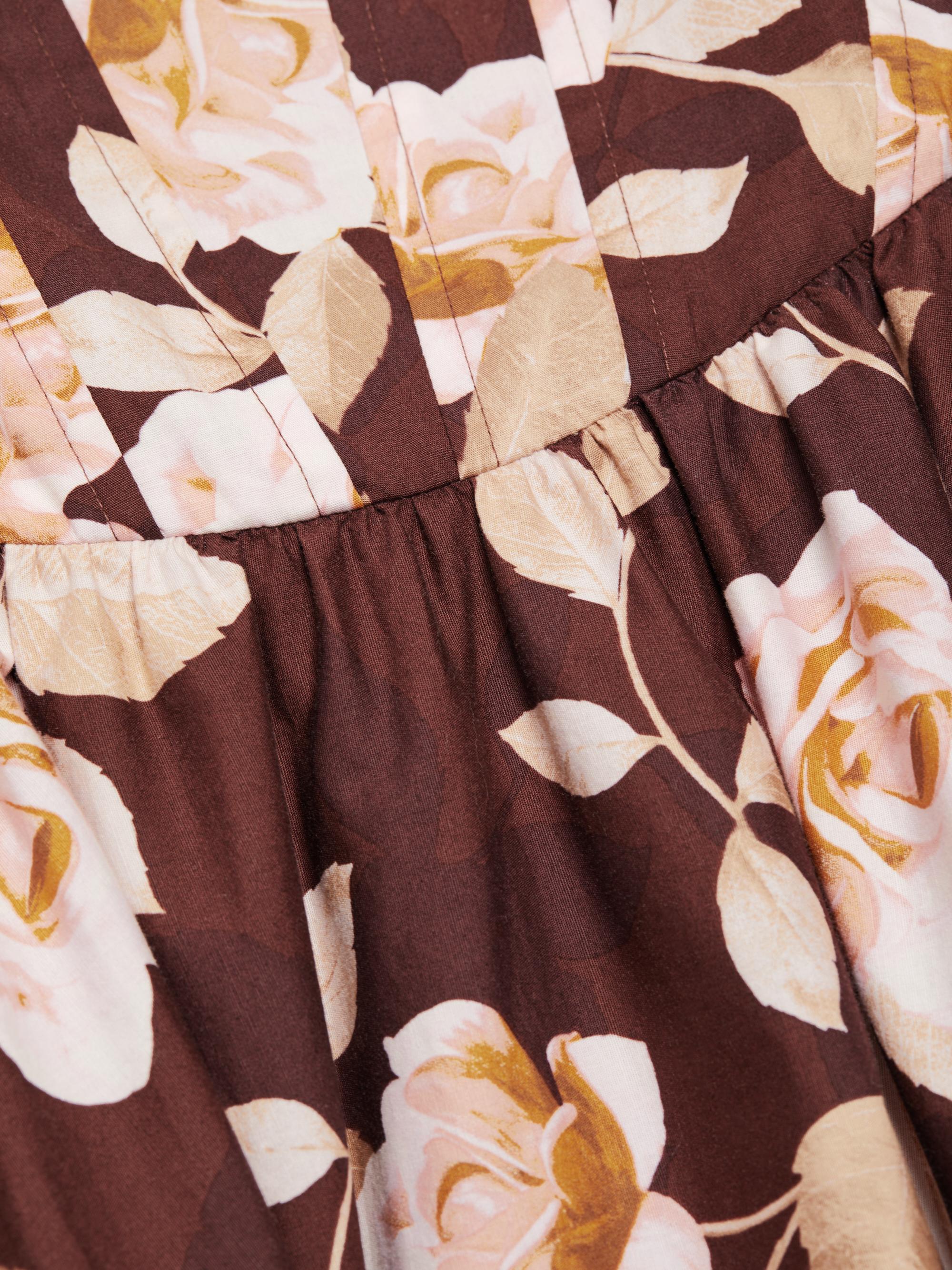 Wayf Desi Floral Corset Midi-Dress | Saks Fifth Avenue