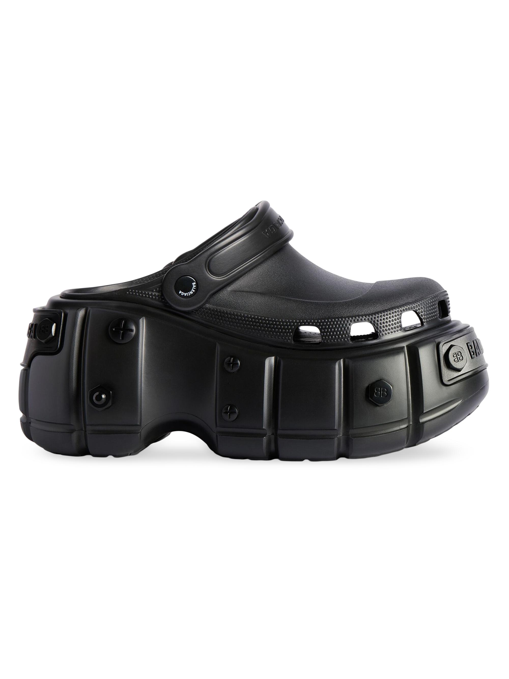 Balenciaga HARDCROCS™ ミュールクロックスサイズ4 Balenciaga Hardcrocs Mules | Saks Fifth Avenue