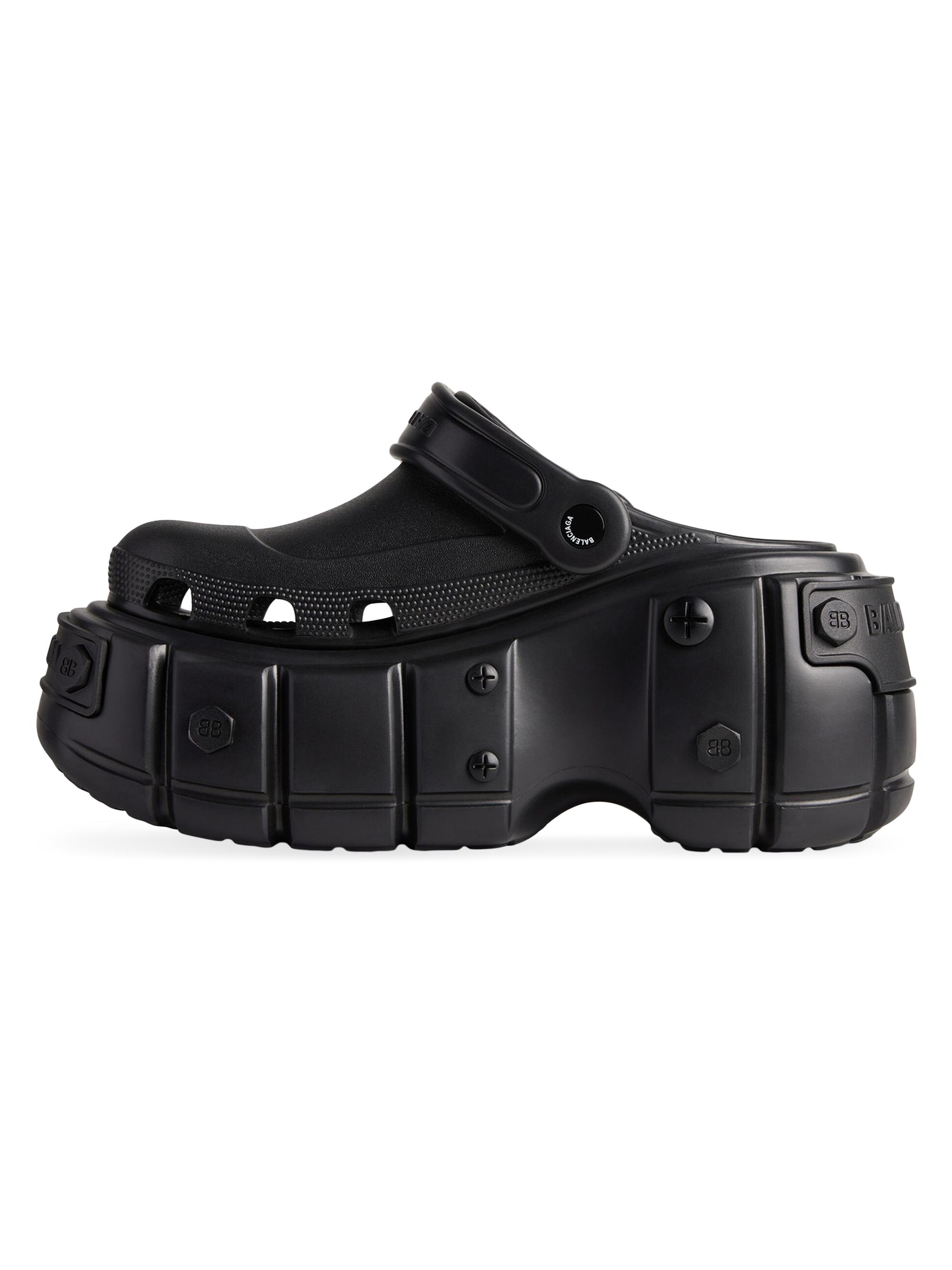 BALENCIAGA HardCrocs サンダル ブラック サイズ42 Balenciaga Hardcrocs Mules | Saks Fifth Avenue