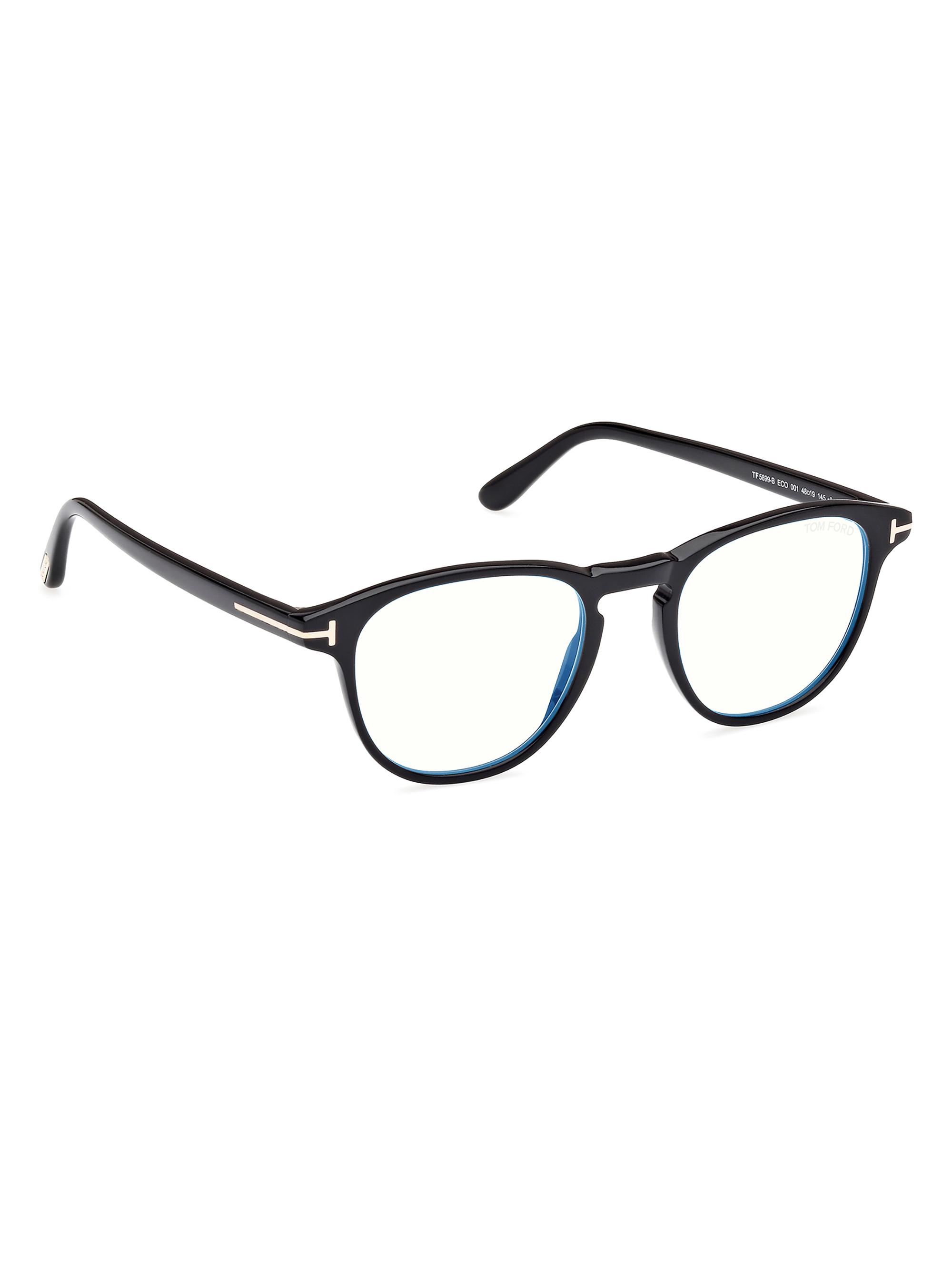 TOM FORD 48MM Square Blue Block Glasses | Saks Fifth Avenue