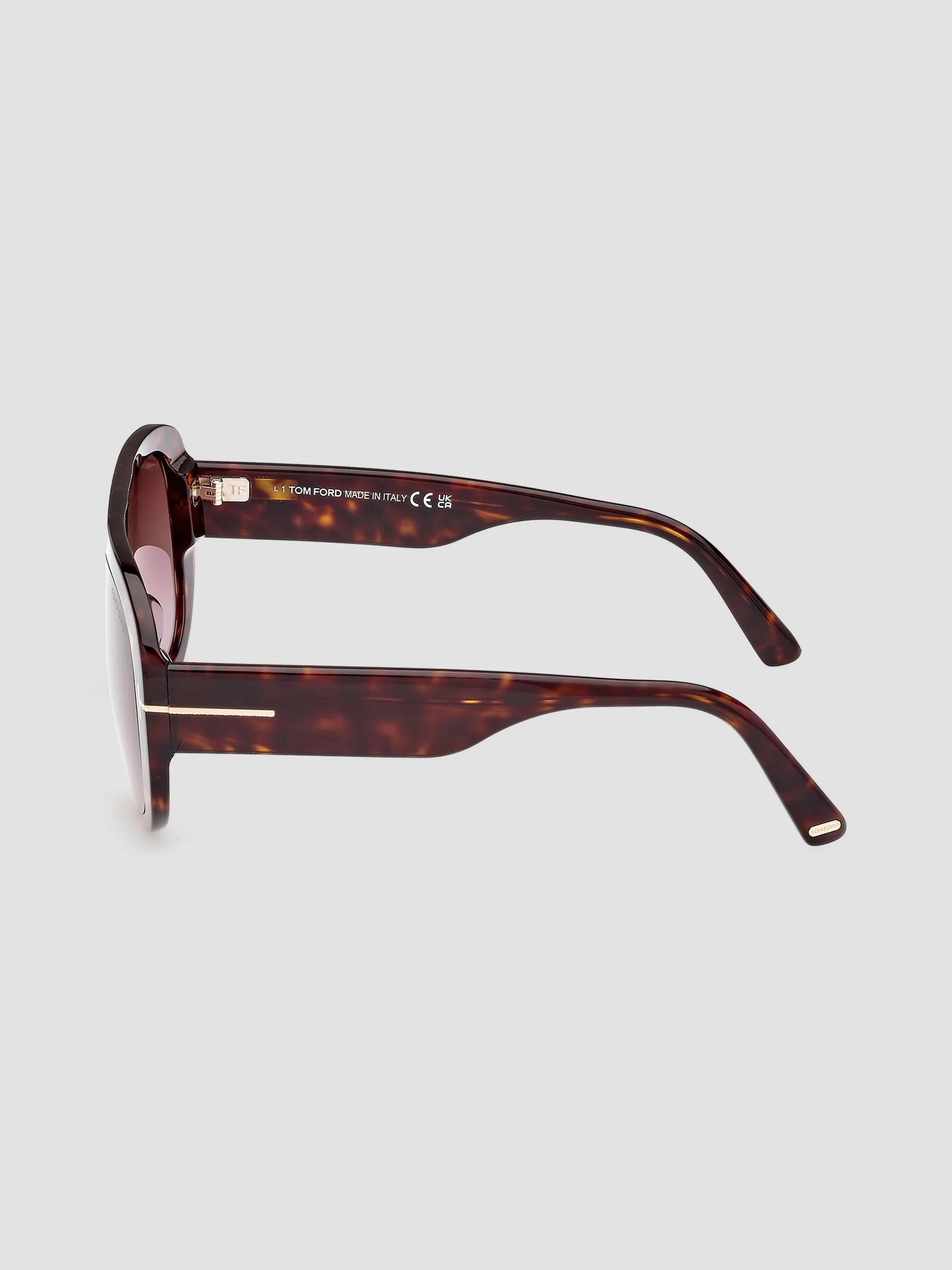 NEW Tom Ford Cecile Dark Brown Sunglasses TOM FORD Brown Cecil Sunglasses TOM FORD main image 4