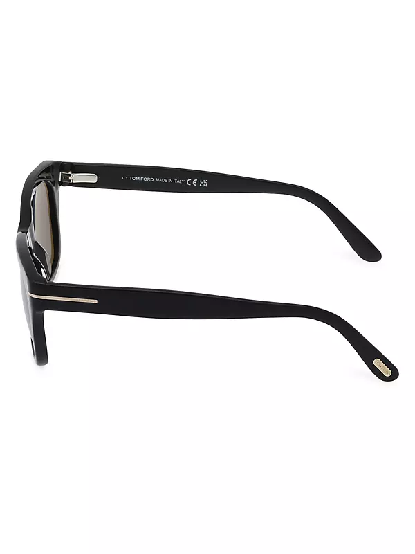 Shop TOM FORD 52MM Snowdon Square Sunglasses | Saks Fifth Avenue Shop TOM FORD 52MM Snowdon Square Sunglasses | Saks Fifth Avenue