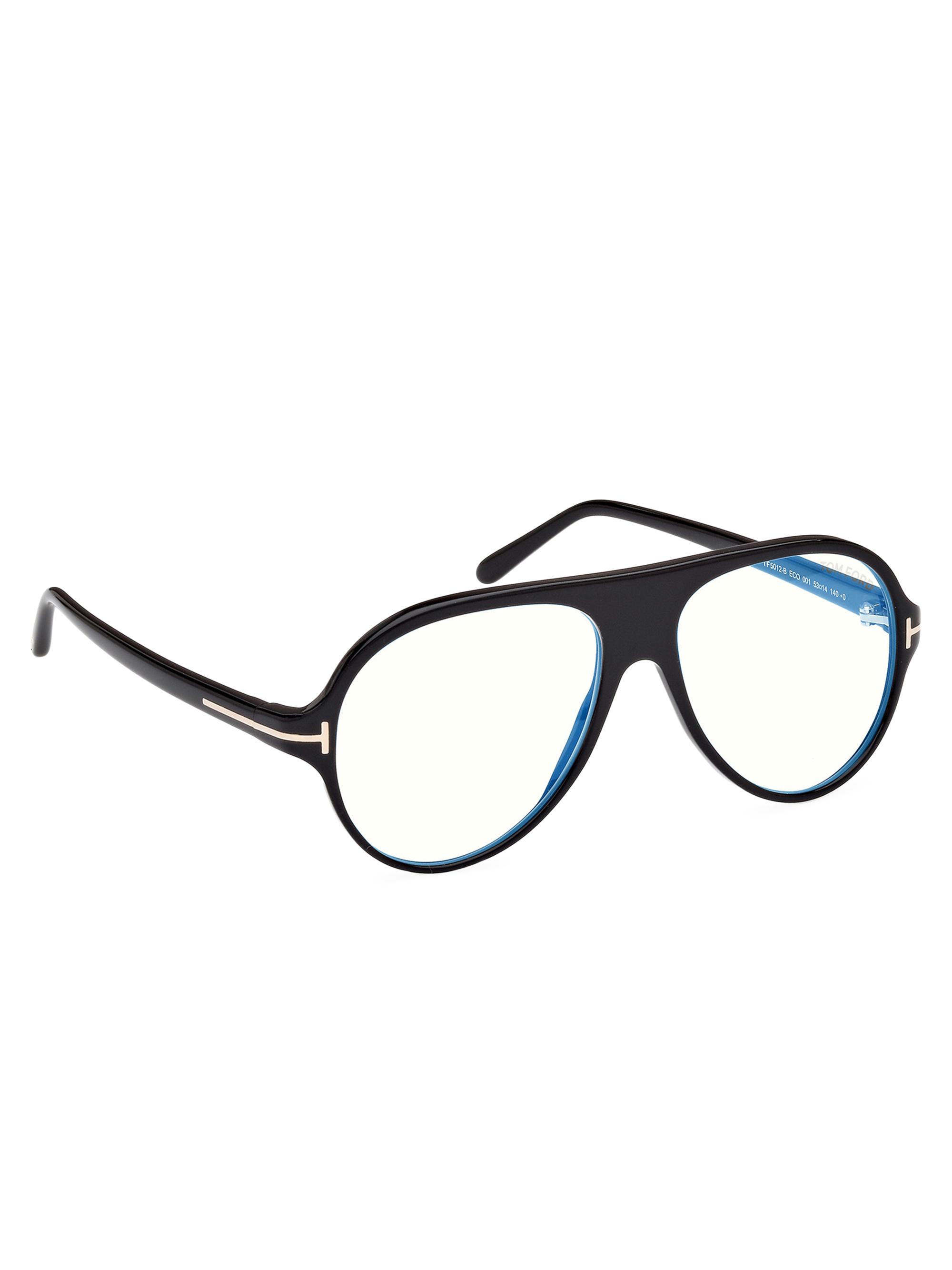 TOM FORD 53MM Pilot Blue Block Glasses Saks Fifth Avenue