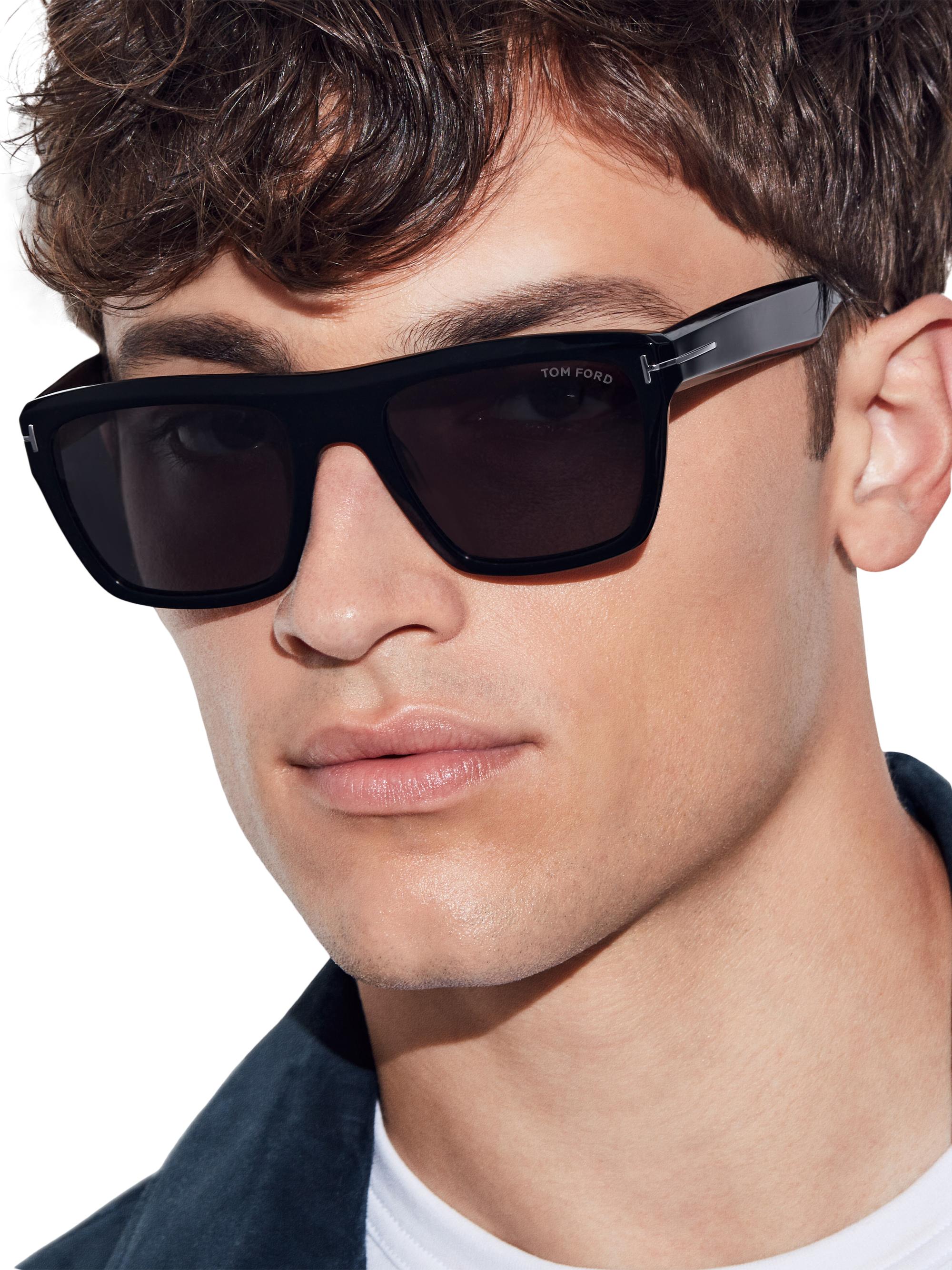 TOM FORD Alberto 55MM Square Sunglasses | Saks Fifth Avenue