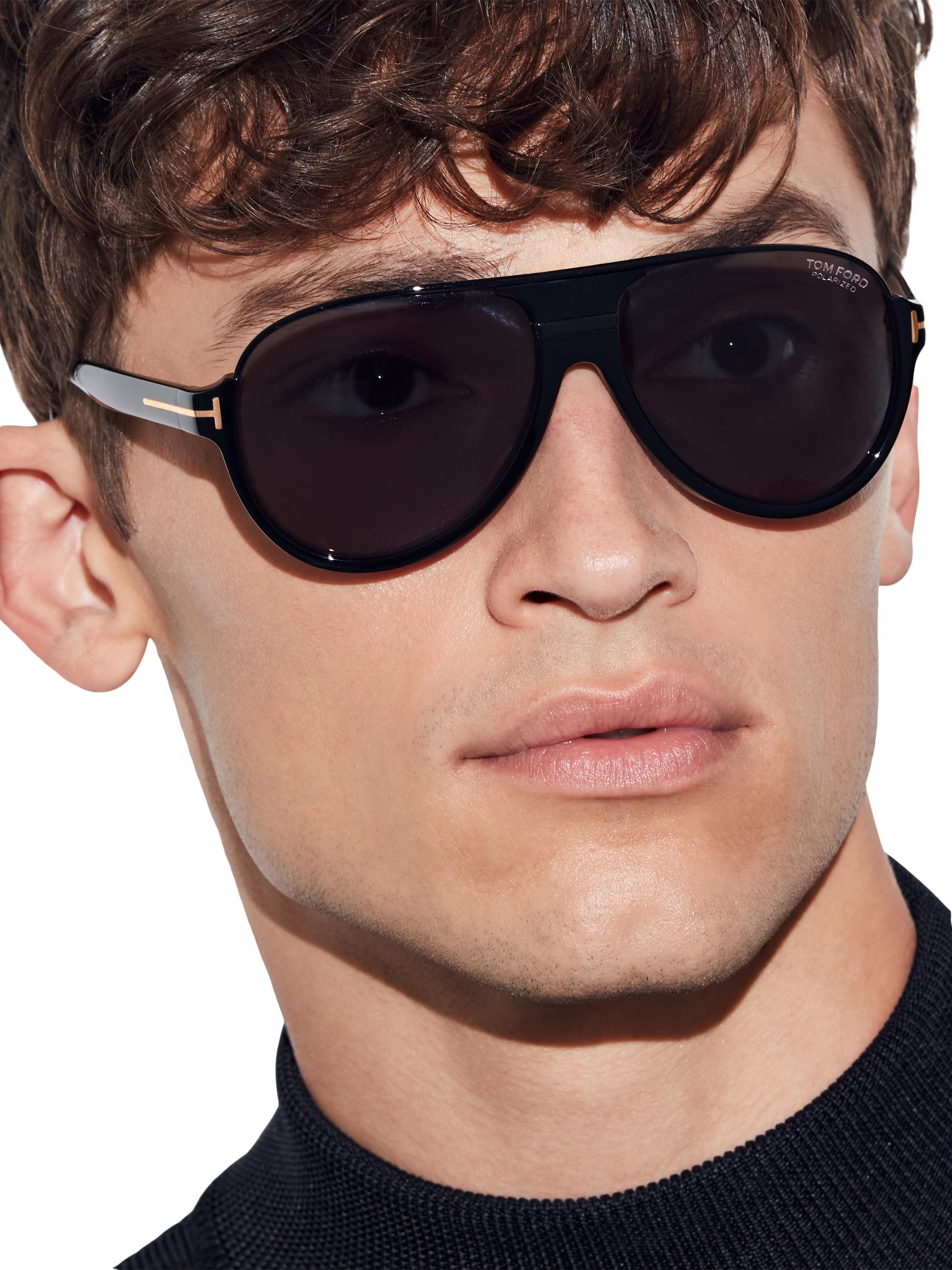 TOM FORD 59MM Dimitry Pilot Sunglasses | Saks Fifth Avenue