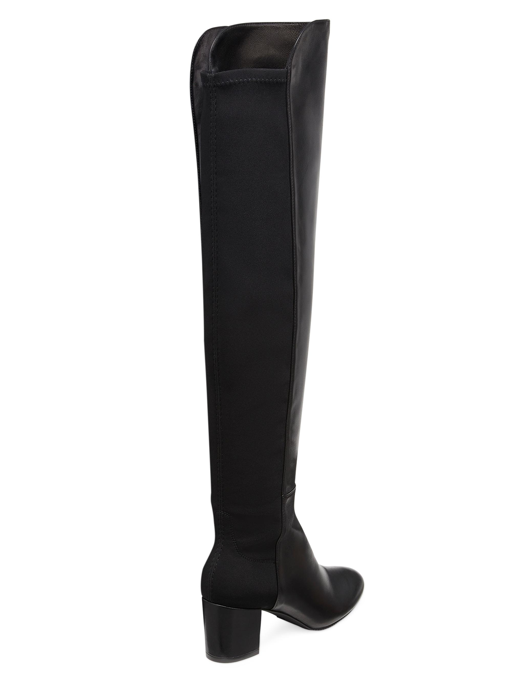Stuart Weitzman 5050 Yuliana 60MM Leather Knee-High Boots | Saks