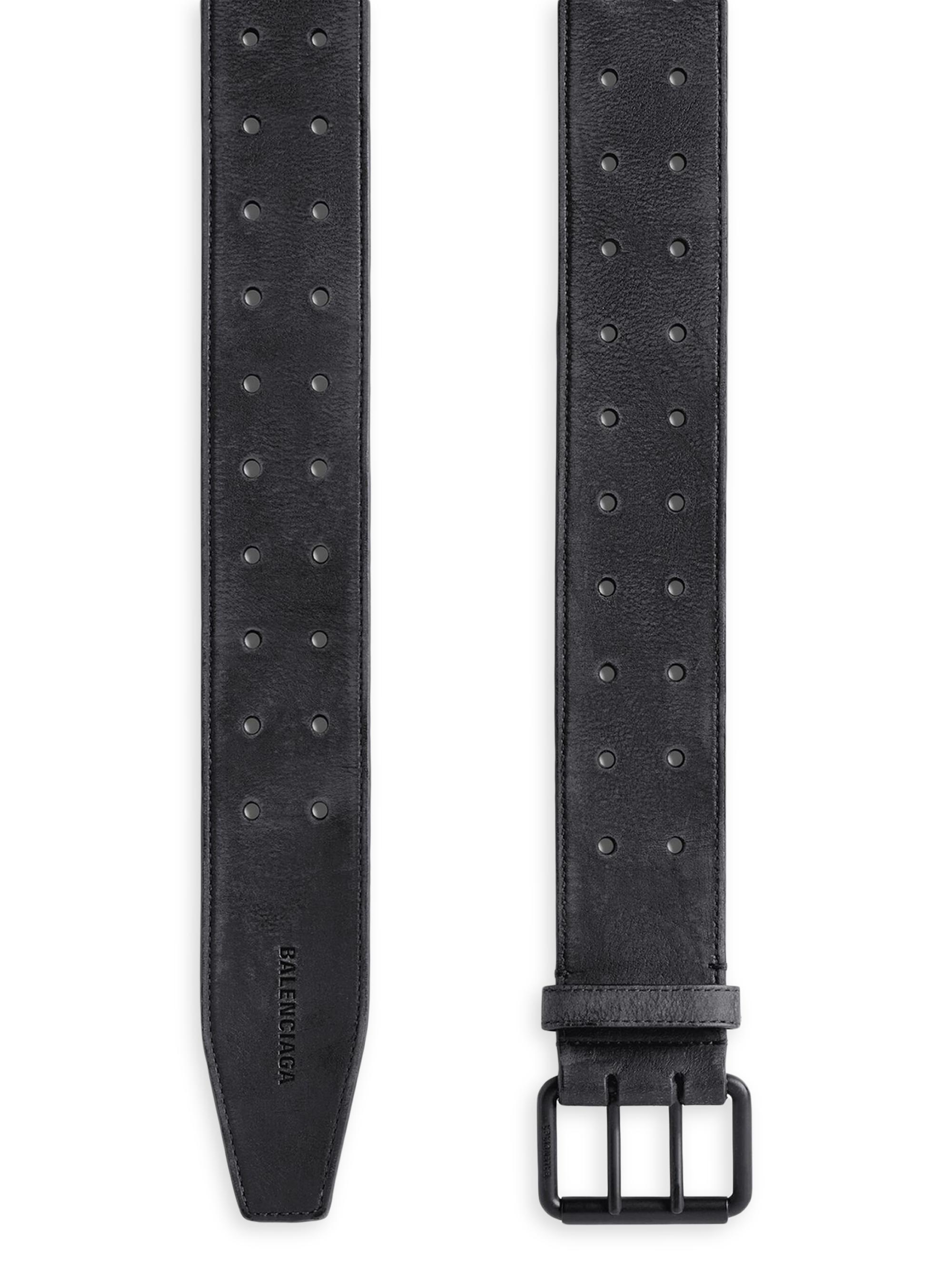 Balenciaga Double Holes Belt | Saks Fifth Avenue