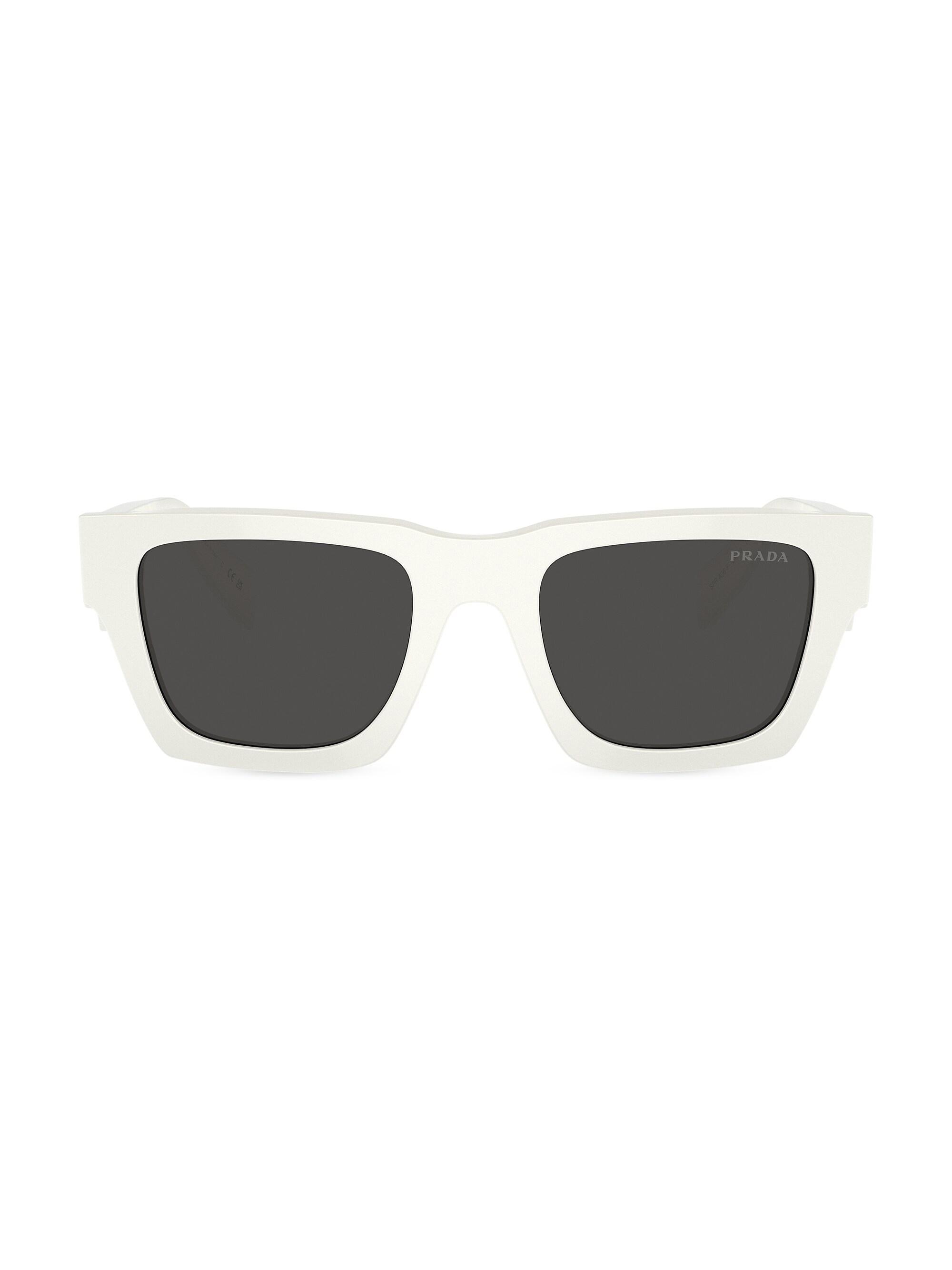 Prada Symbole 0PR A06SF 54MM Pillow Sunglasses | Saks Fifth Avenue