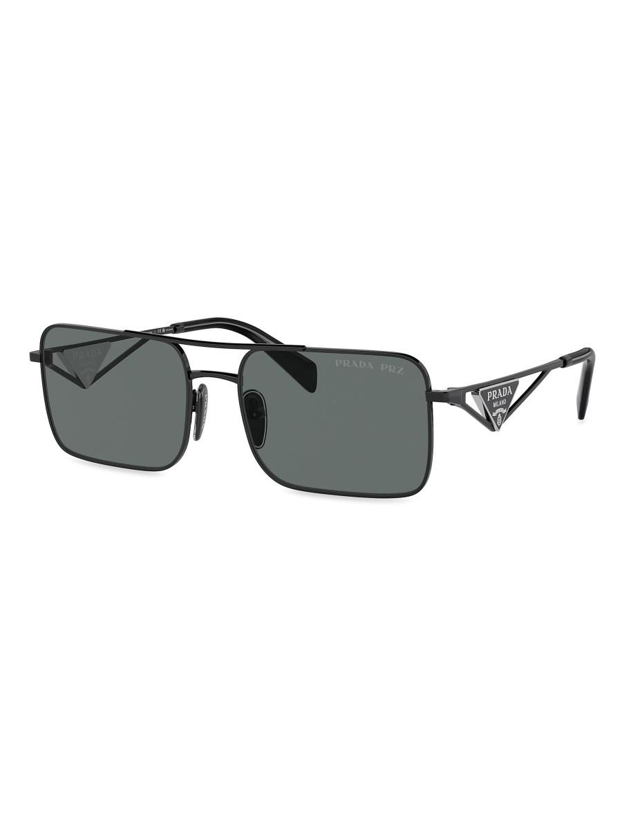 Prada A52S 56MM Rectangular Sunglasses | Saks Fifth Avenue