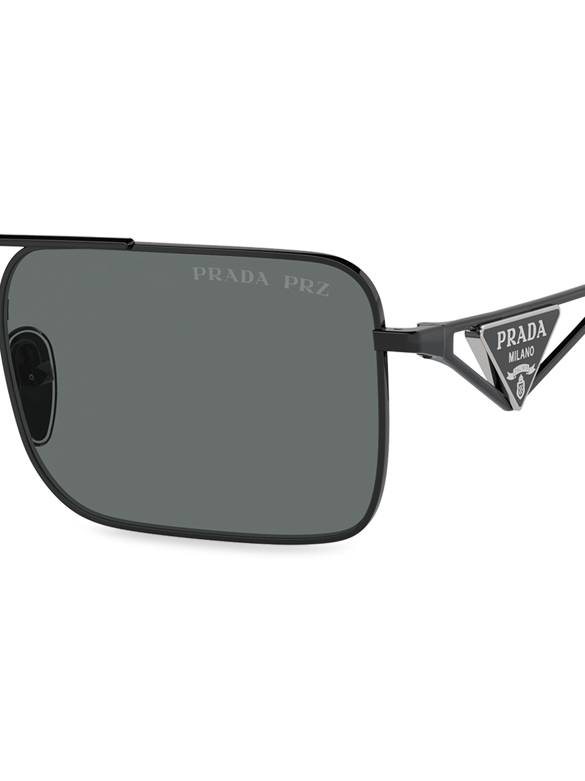 Prada A52S 56MM Rectangular Sunglasses | Saks Fifth Avenue