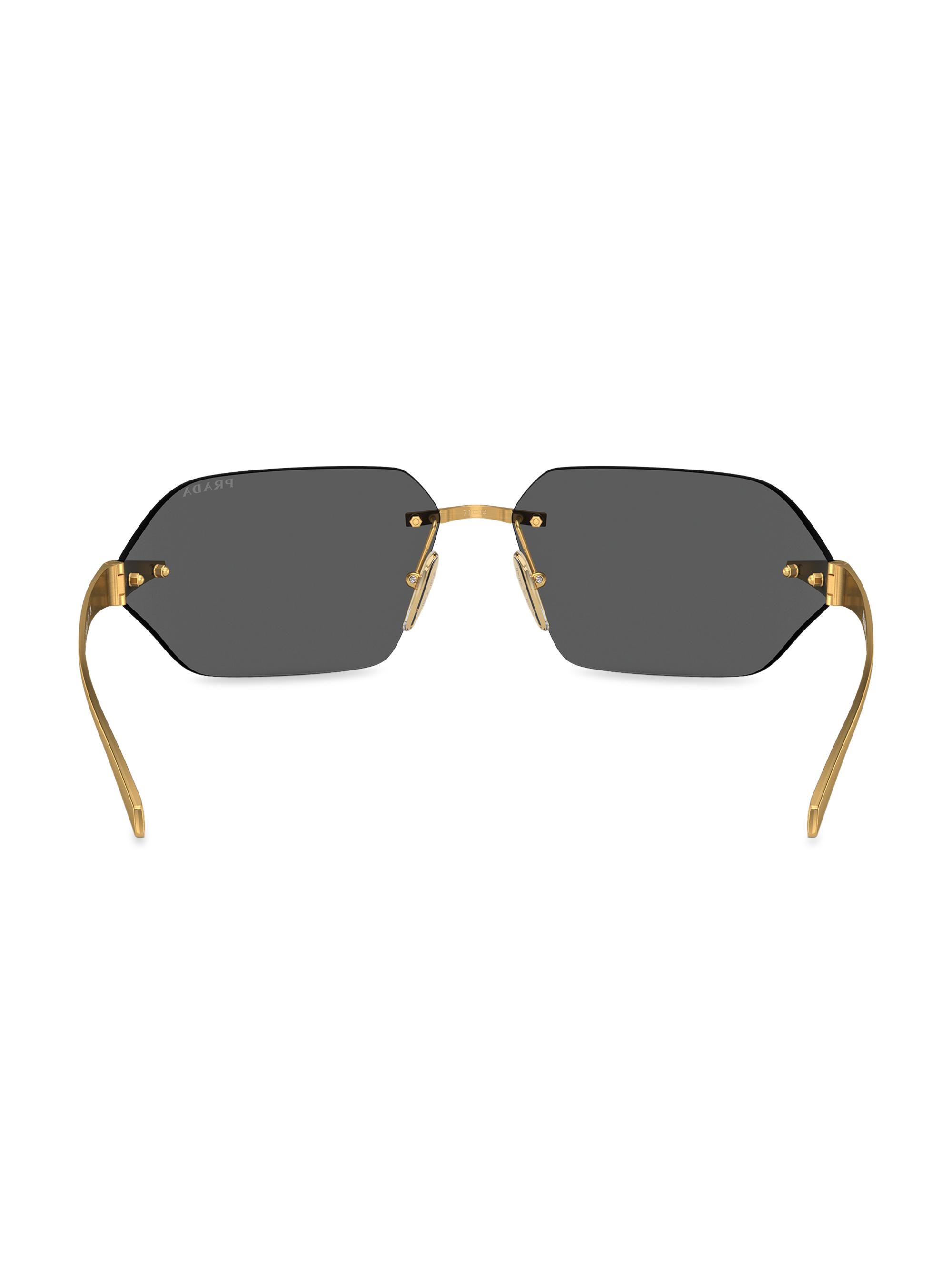 PRADA♡サングラス（なぁ） Prada 71MM Rectangular Sunglasses | Saks Fifth Avenue